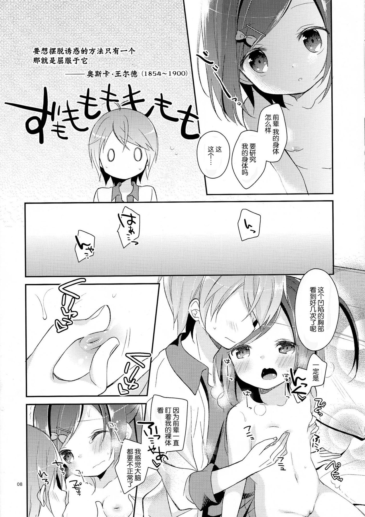 Wareware wa Tadashii Kyonyuu yori mo, Aji no Aru Hinnyuu ga Suki nanoda. Sekai no Naniyori Hikaeme na Mune no Onnanoko o Aishiteiru. page 8 full