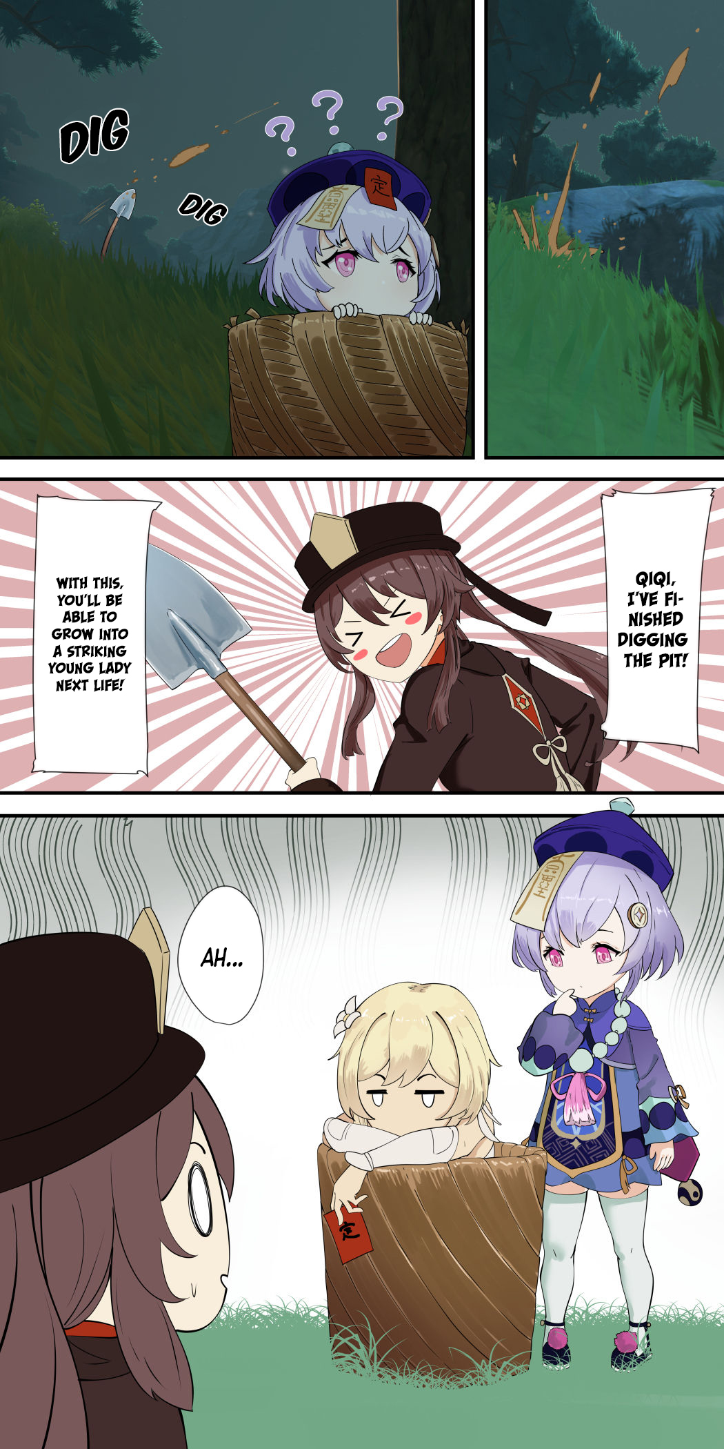 Genshin Impact - Hu Tao's Calvary page 1 full