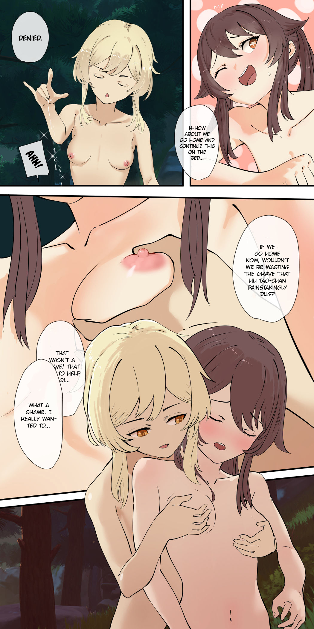 Genshin Impact - Hu Tao's Calvary page 4 full