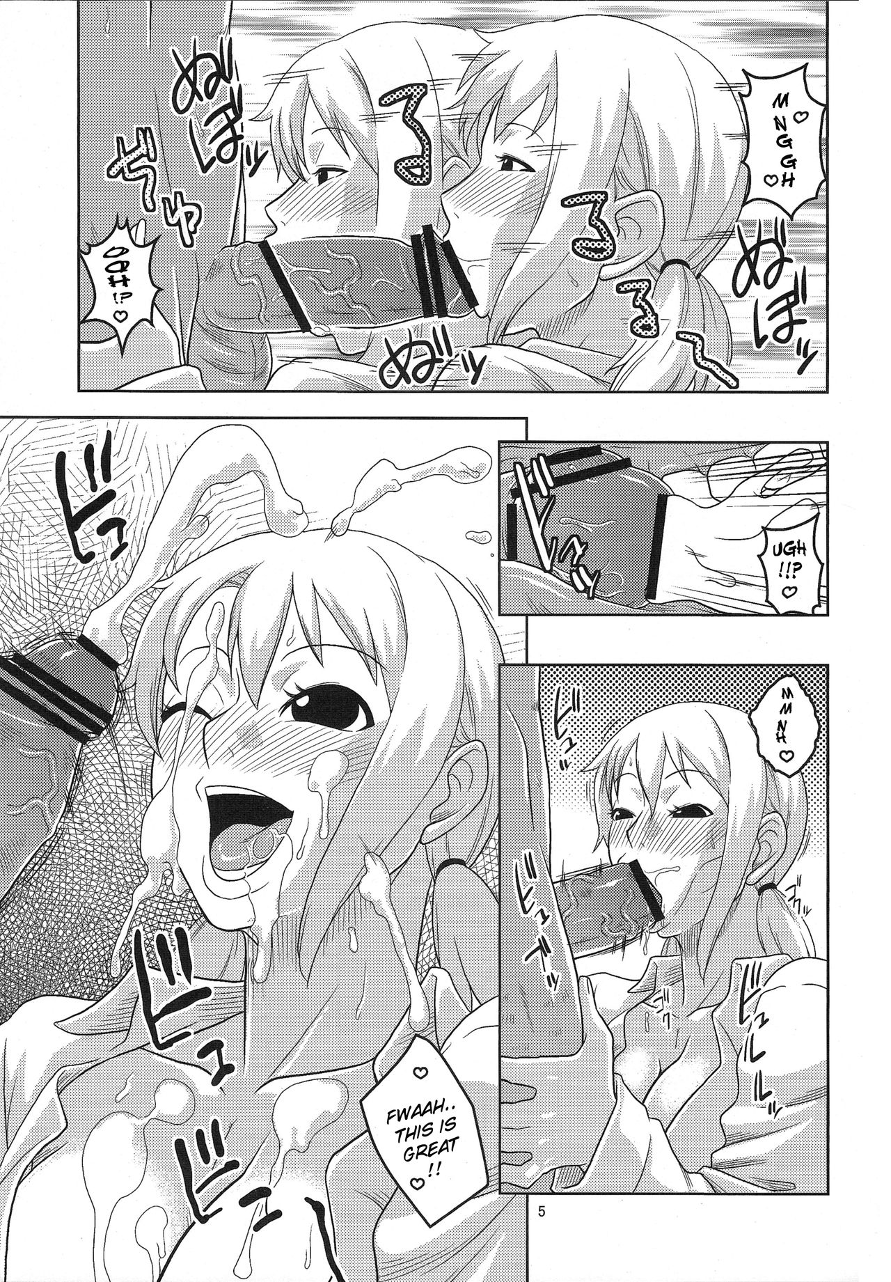 Nami no Ura Koukai Nisshi 5 | Nami's Hidden Sailing Diary 5 page 6 full