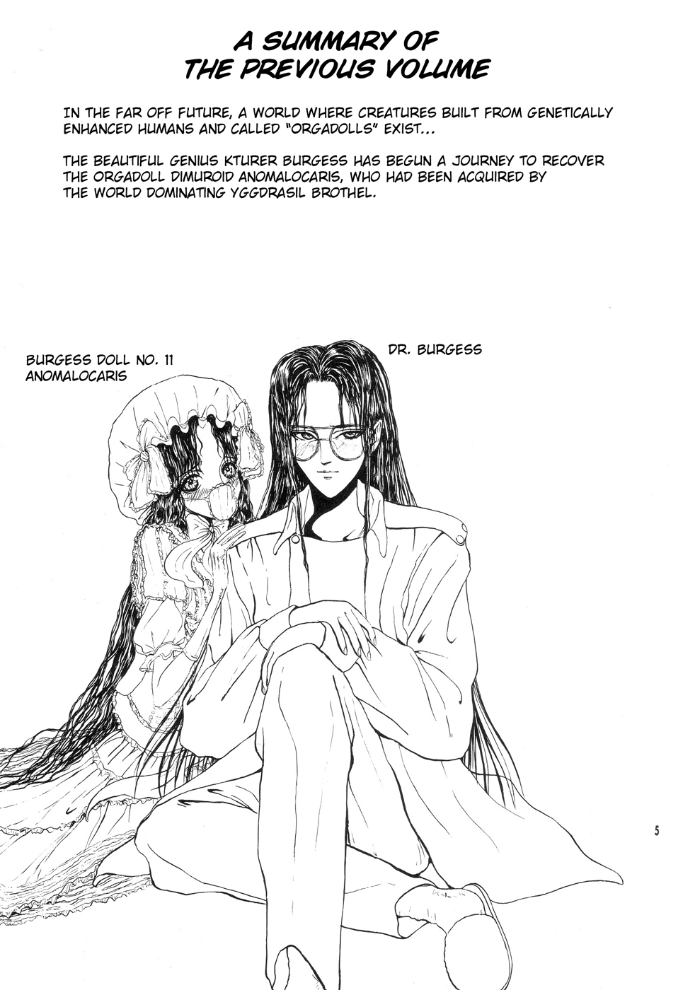 Burgess' Girls - Chapter of Anomalocaris Vol. 2 page 4 full