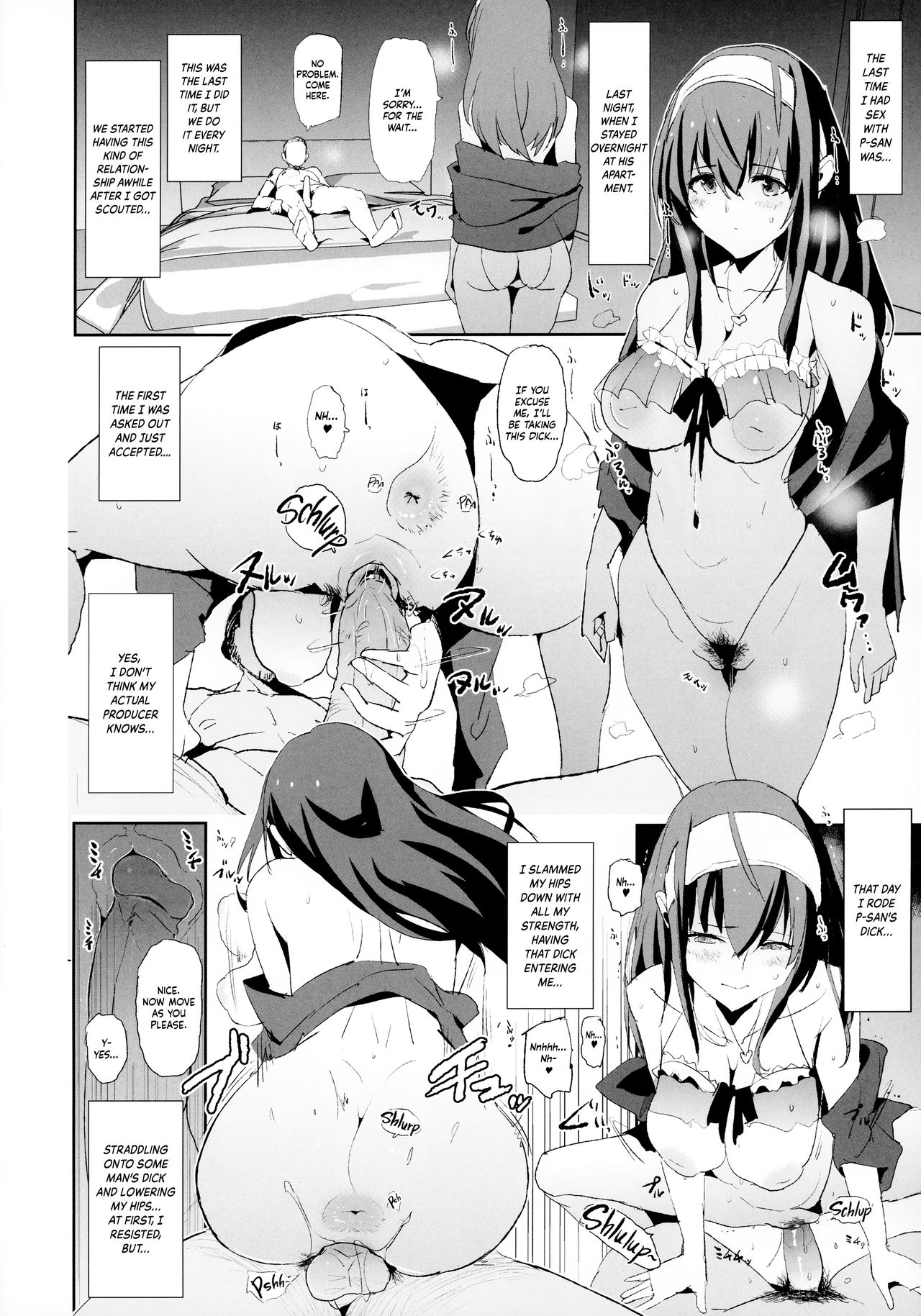 Sagisawa Fumika no Dosukebe Hamedori Interview + Omake Paper page 5 full