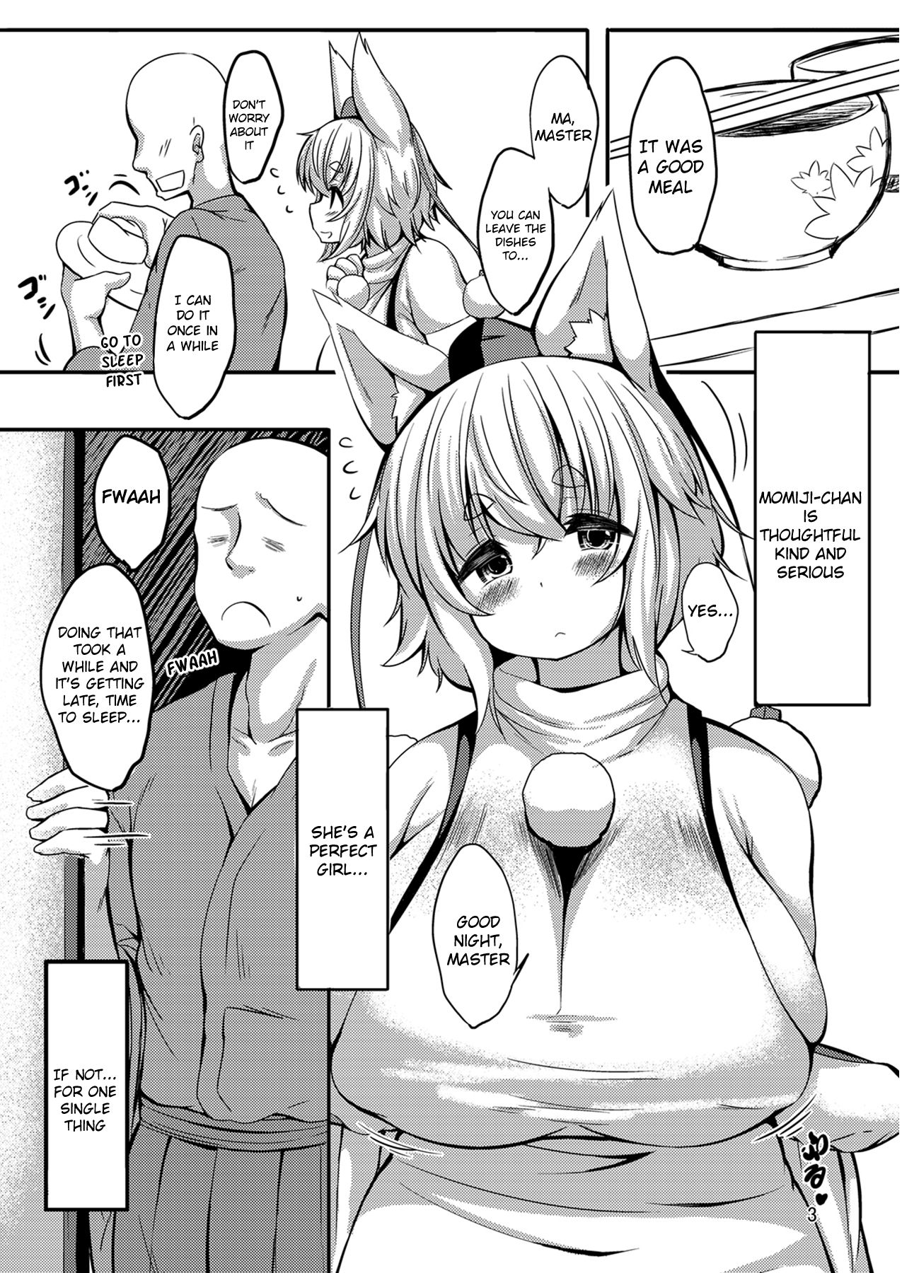 Nemutteiru Momiji no Oshiri ga Amarini mo Sukebe Nanode Onaho Kankaku de Tsukawasetemorau Hon page 2 full