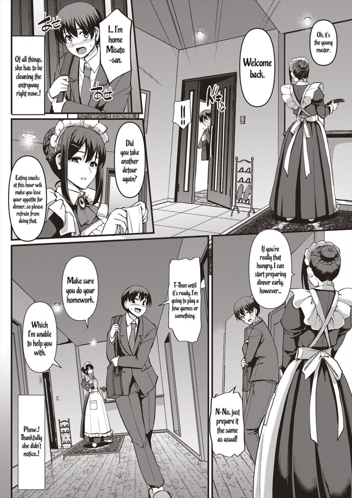 Maid no Oshigoto. | Maid's Work Redraw. page 4 full