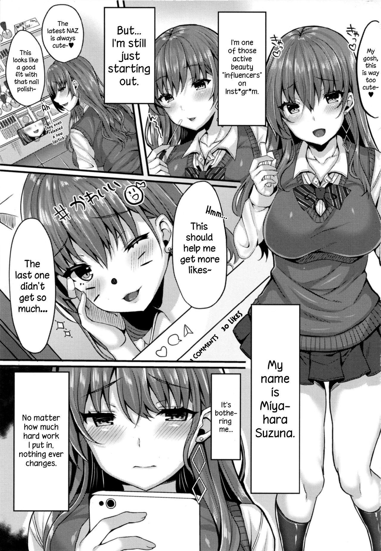 Kirakira Joshi ga Enkou Uraaka JK ni Ochiru made | Sparkling Influencer Co-Ed Falls Into Enkou Trap page 2 full