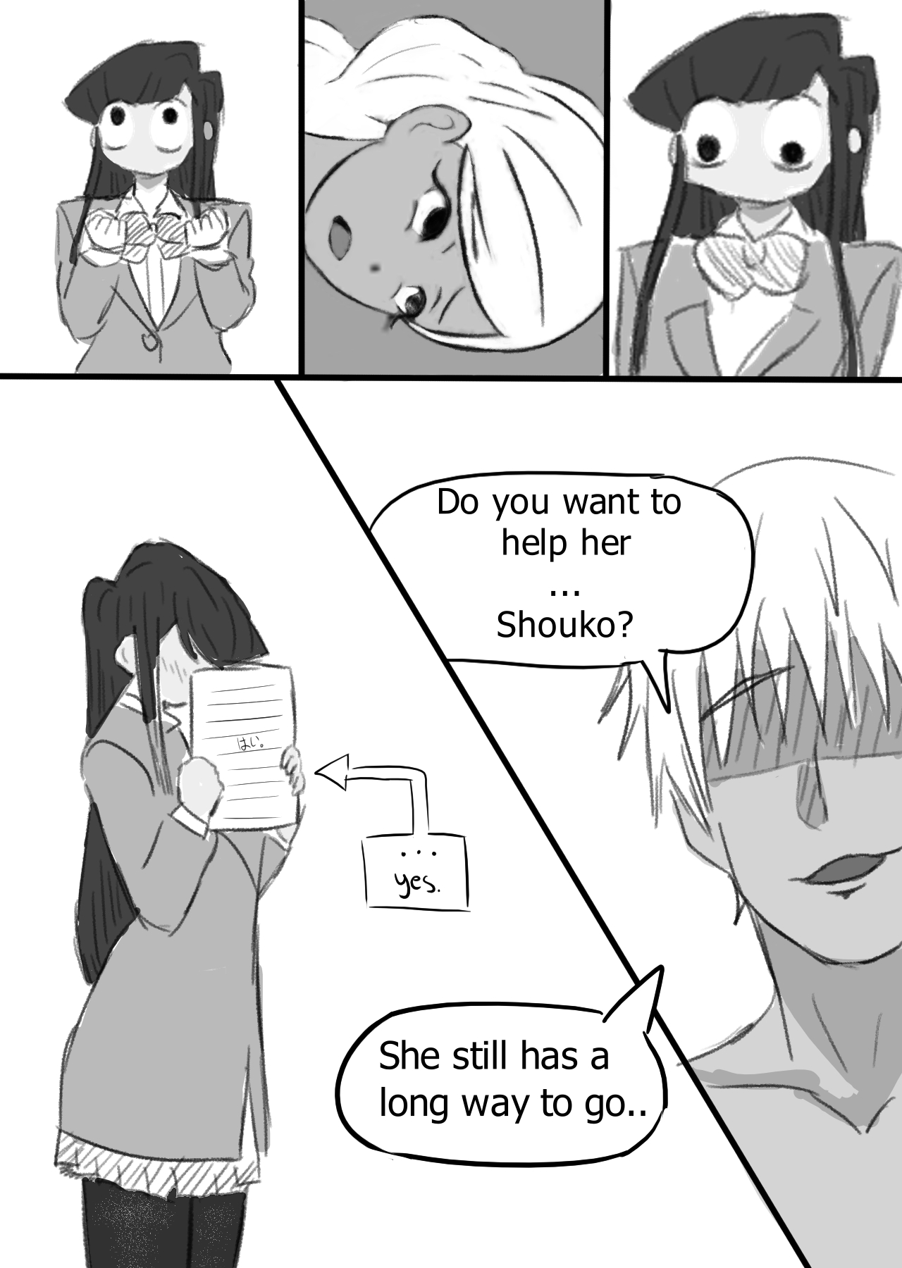 Komi Can't Cummunicate page 8 full