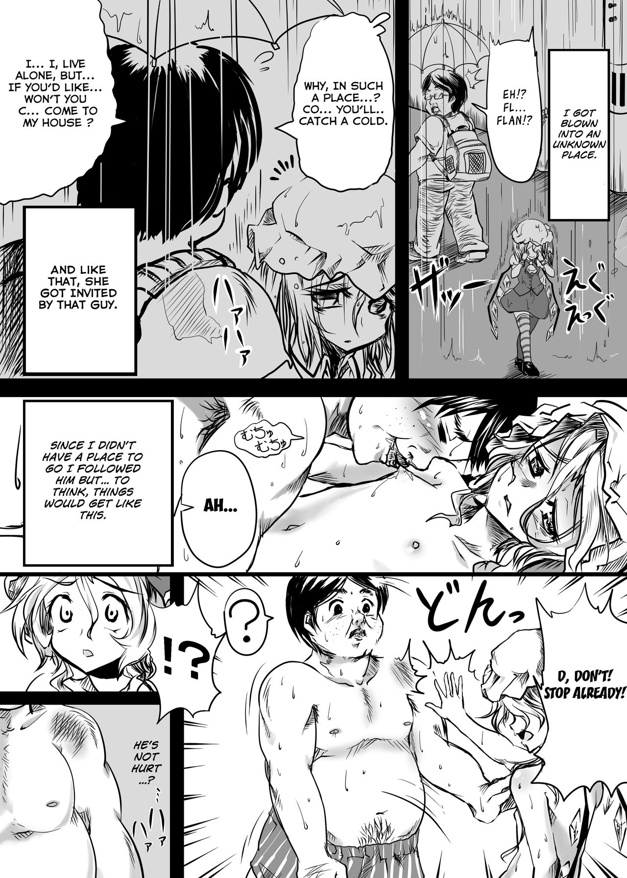 Aishite. KimoOta to Flan no Ero Hon | Love me. The Disgusting Otaku and Flan's Erotic Book page 8 full