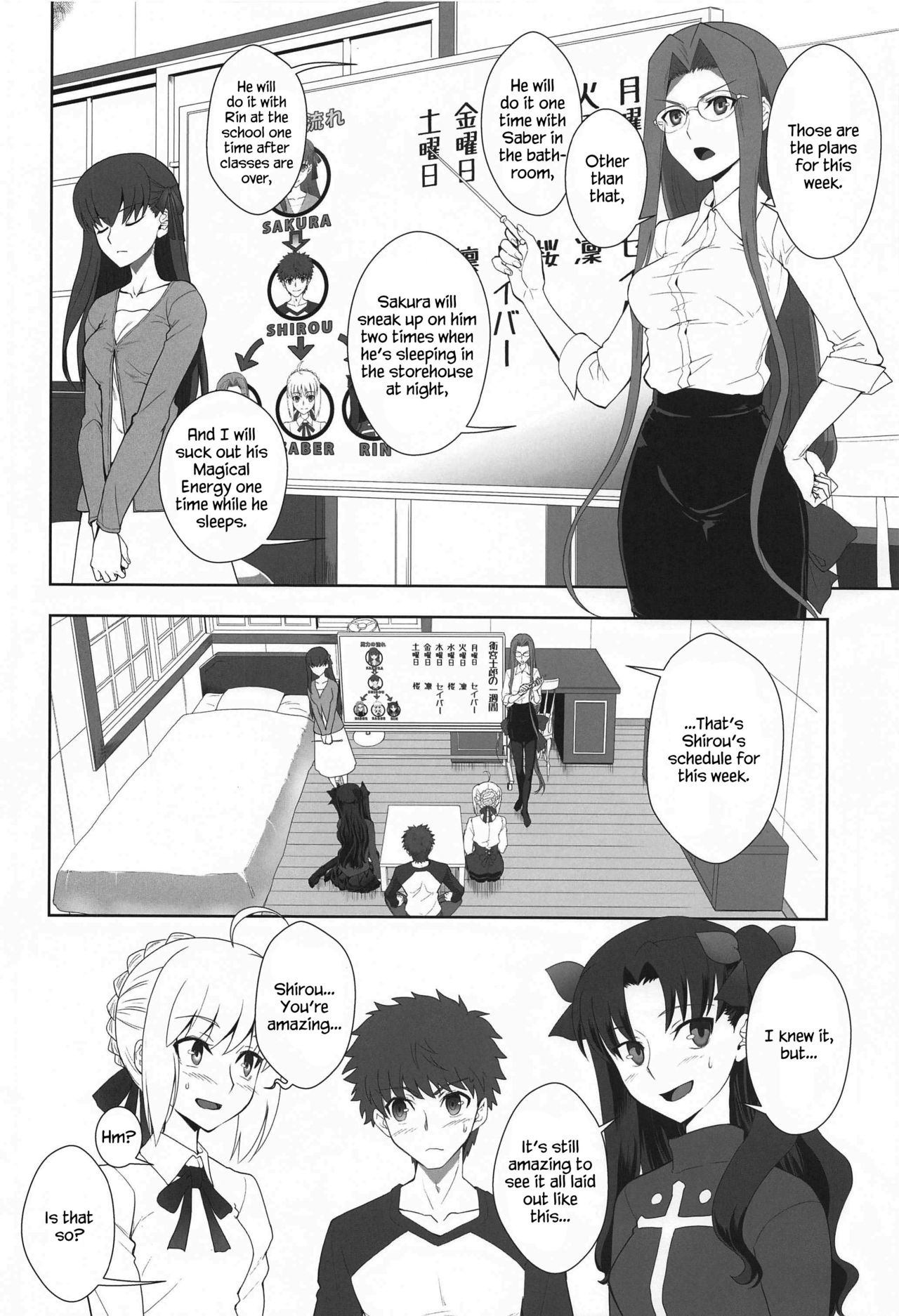 Emiya Shirou no Isshuukan page 5 full
