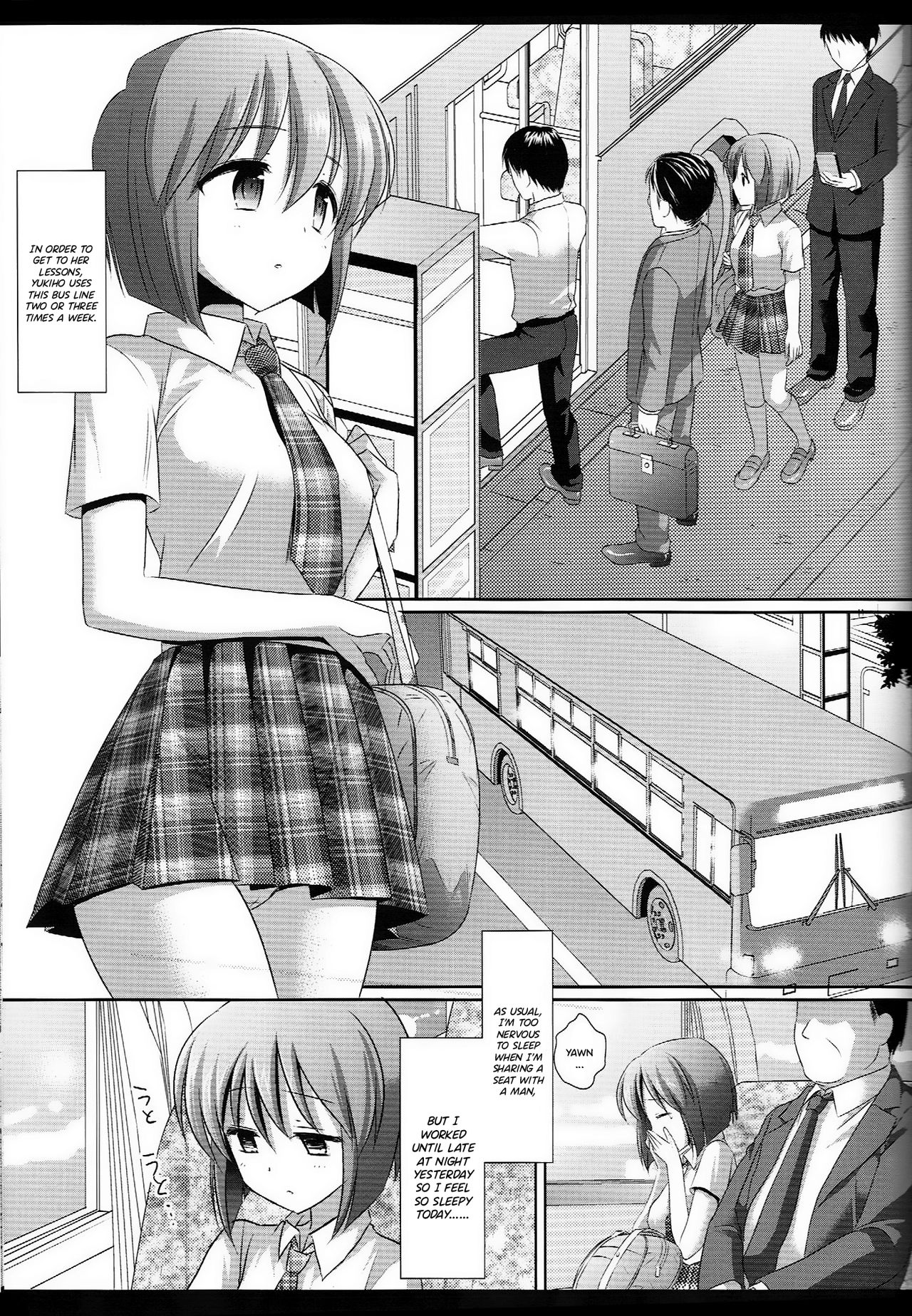 Idol Ryoujoku 12 Yukiho Bus Chikan page 4 full