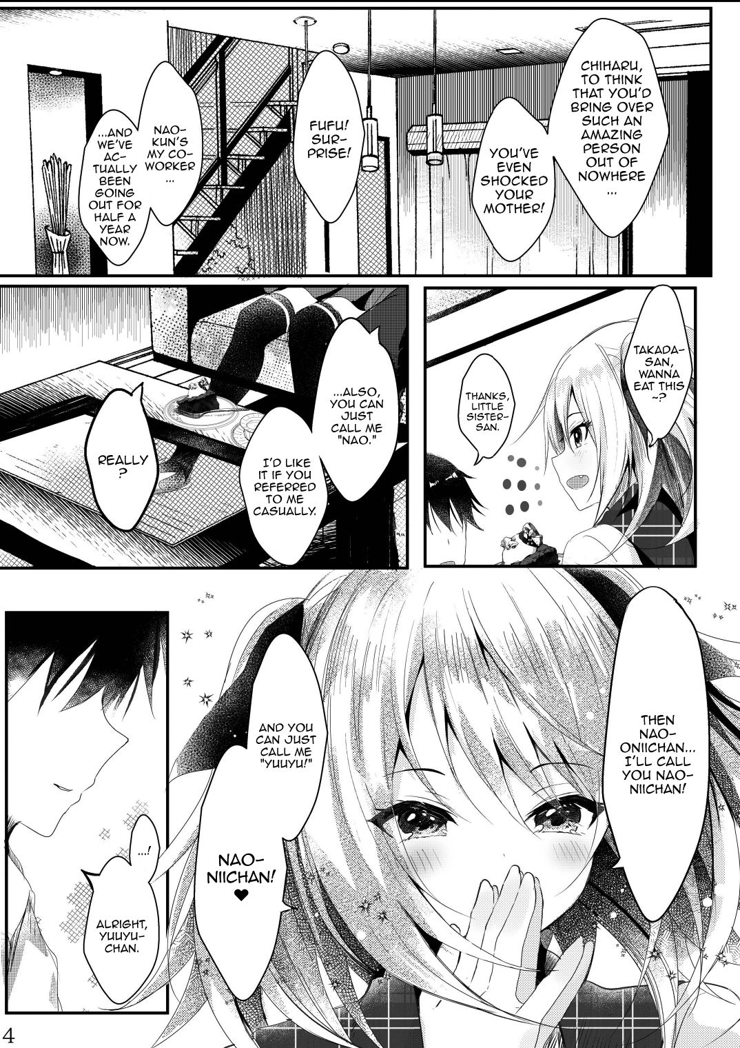 Sonohi Konyakusha no Imouto to Boku wa | On That Day Together With My Fiance's Little Sister page 4 full
