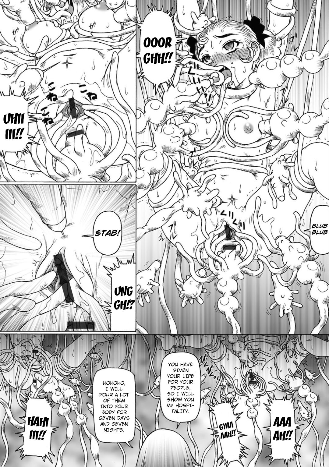 Shokushu Hime to Kobi Doku no Motenashi | The Tentacle Princess and Love Poison Hospitality page 10 full