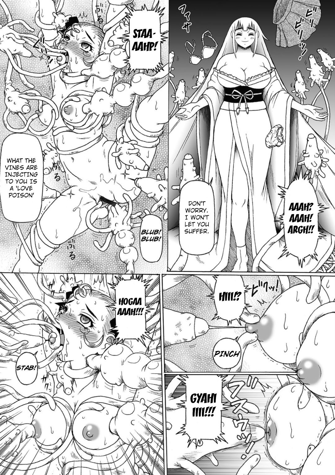 Shokushu Hime to Kobi Doku no Motenashi | The Tentacle Princess and Love Poison Hospitality page 9 full