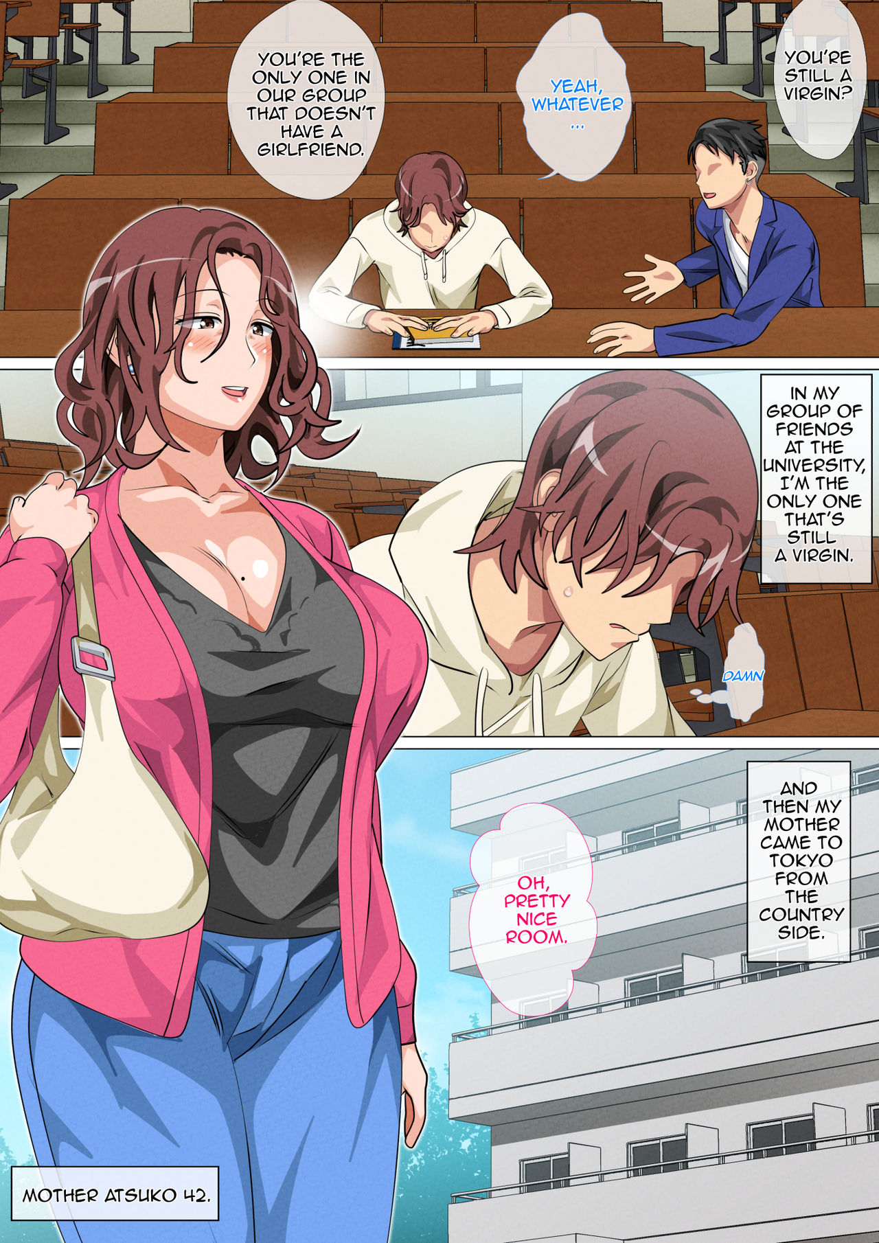 Musuko Ni Ai Ni Joukyou Shita Haha | Mother Visiting Her Son in Tokyo page 3 full