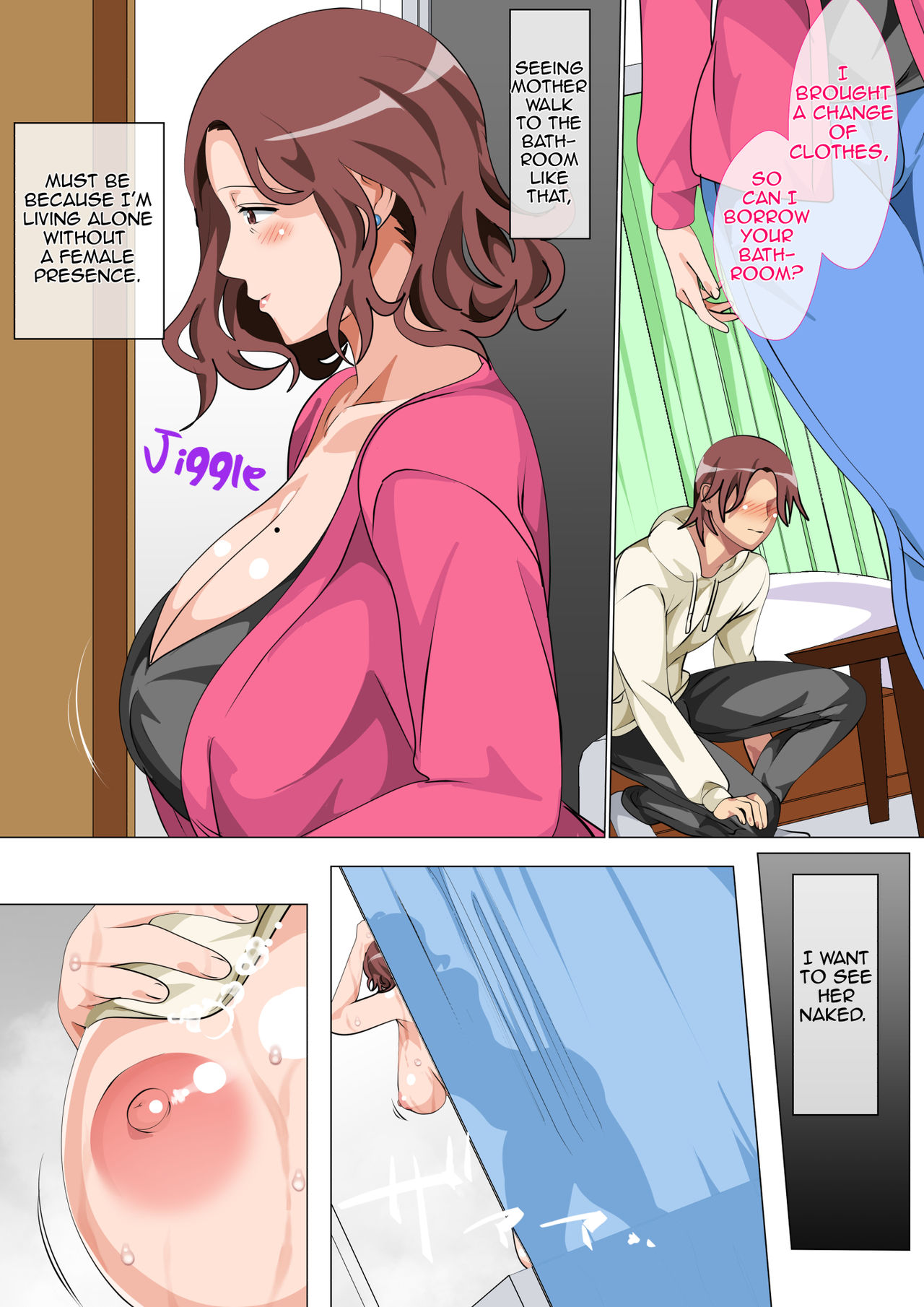 Musuko Ni Ai Ni Joukyou Shita Haha | Mother Visiting Her Son in Tokyo page 9 full