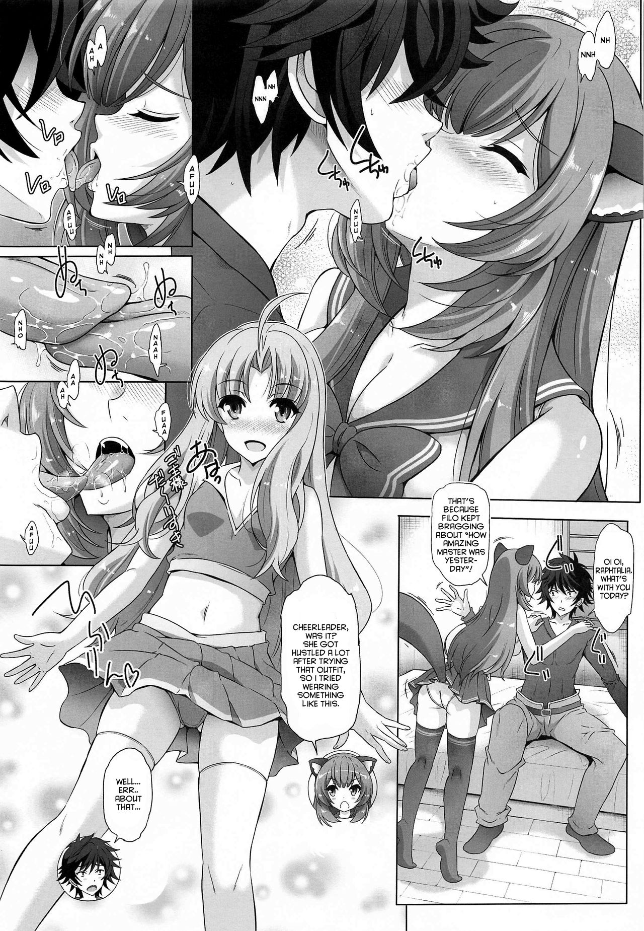Yoru mo Sugoku Rippa na Yuusha-sama ni 1-ban Jouzu ni Gohoushi Dekiru no wa Raphtalia nandesu kara ne page 4 full