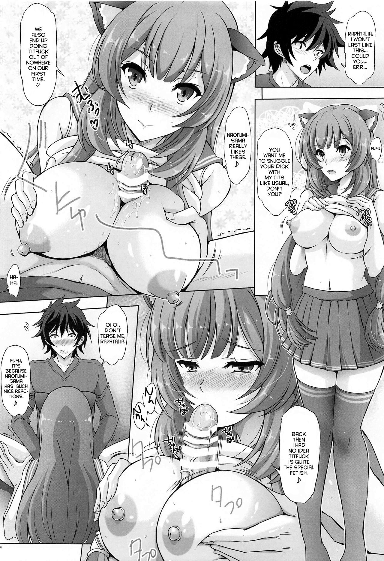 Yoru mo Sugoku Rippa na Yuusha-sama ni 1-ban Jouzu ni Gohoushi Dekiru no wa Raphtalia nandesu kara ne page 7 full