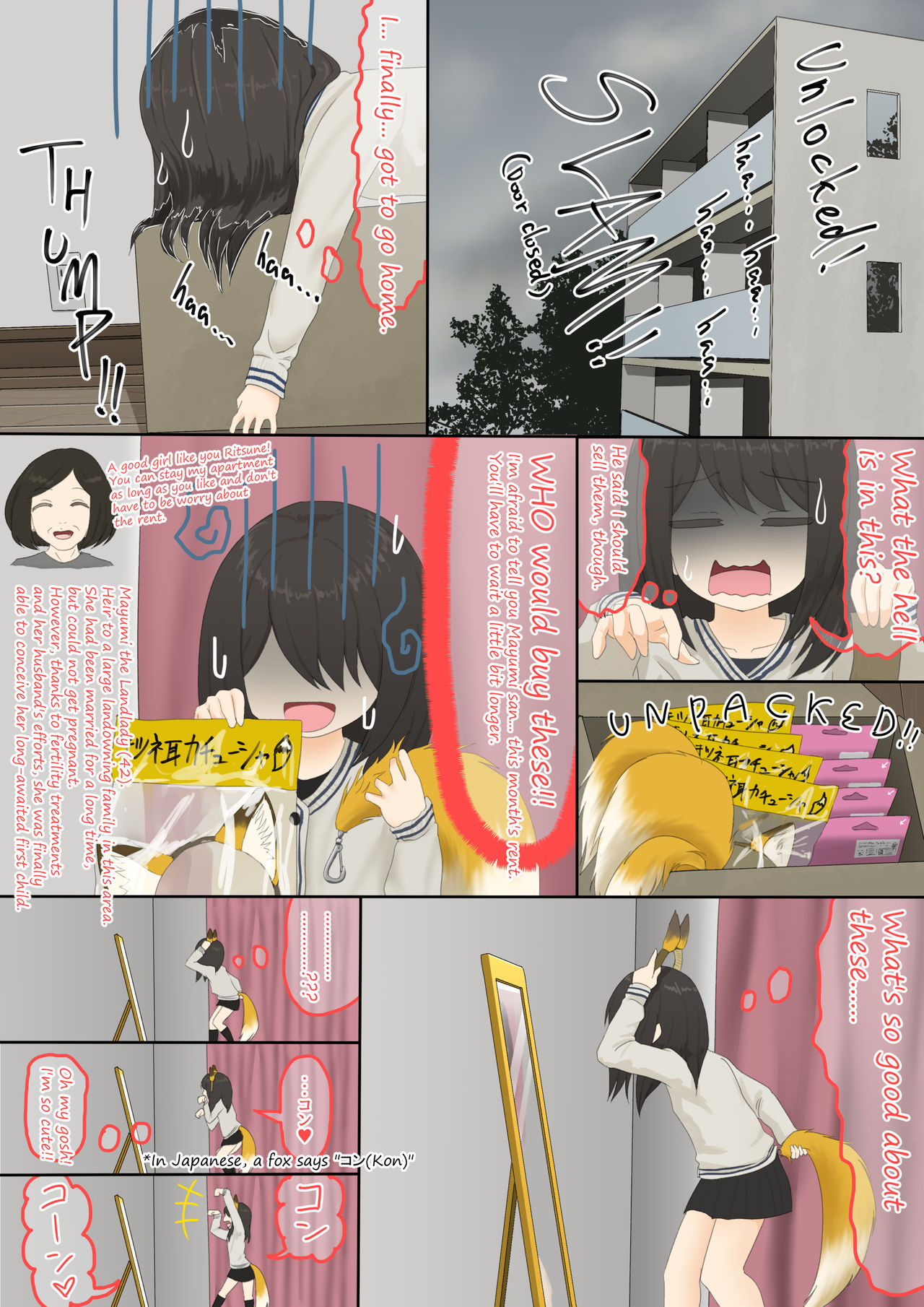 shinshi zaibatsu Fox Painting page 3 full