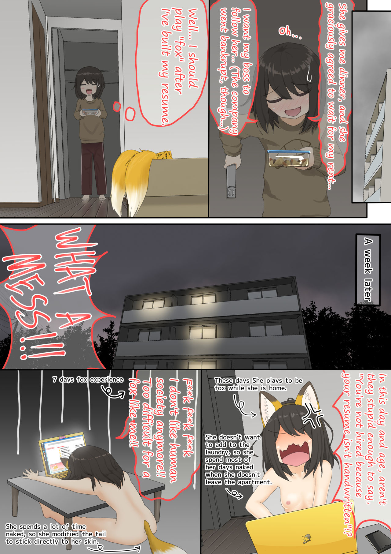 shinshi zaibatsu Fox Painting page 5 full