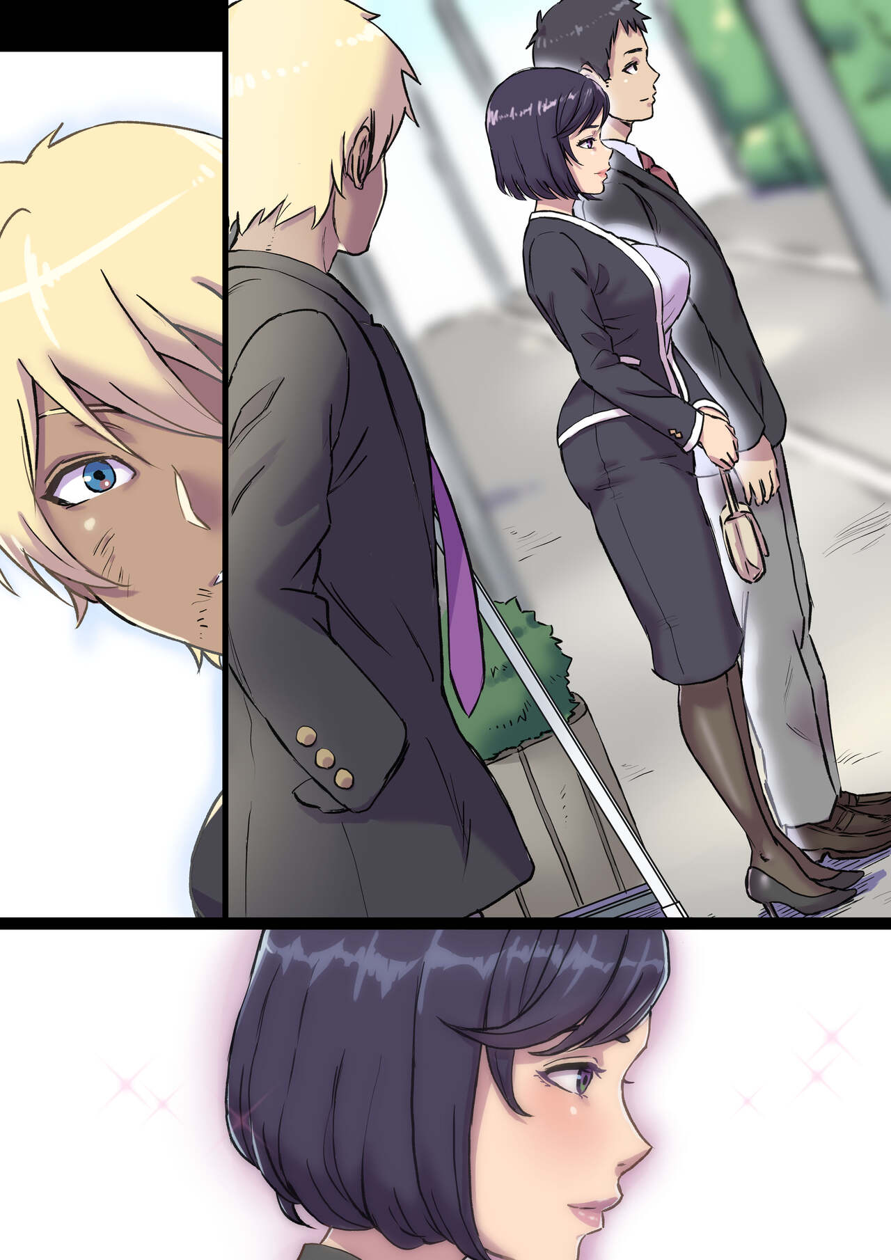 Zoku Tonari no Bed de Netorareru Kangoshi Jukubo page 3 full