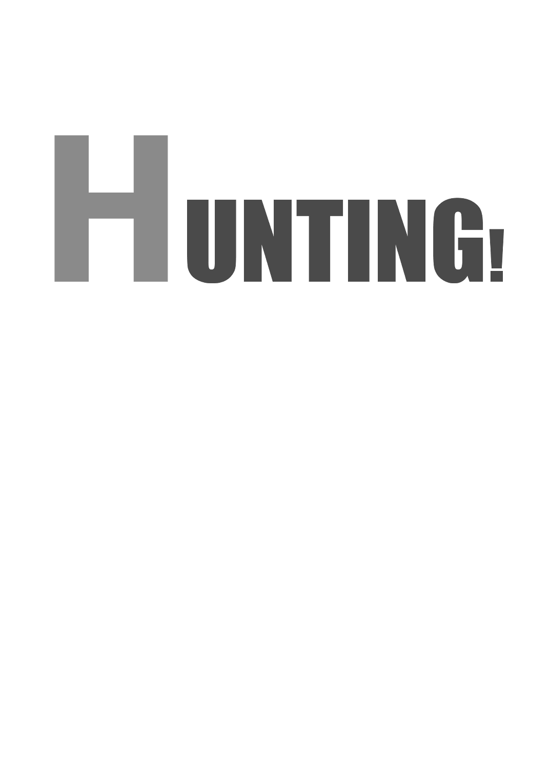 HUNTING! page 3 full