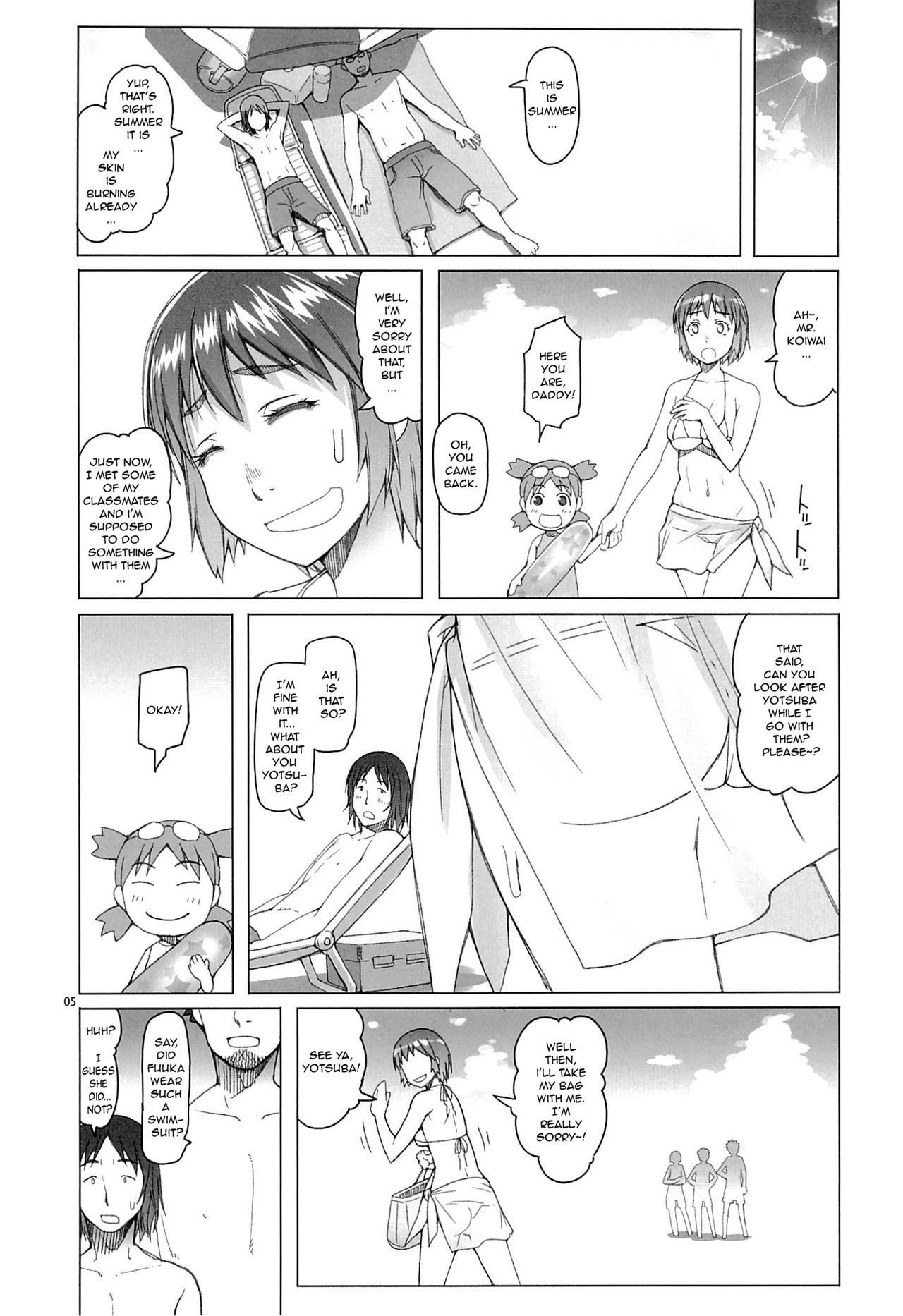 Fuuka-chan Natsu Nikki | Fuuka-chan's Summer Diary page 4 full