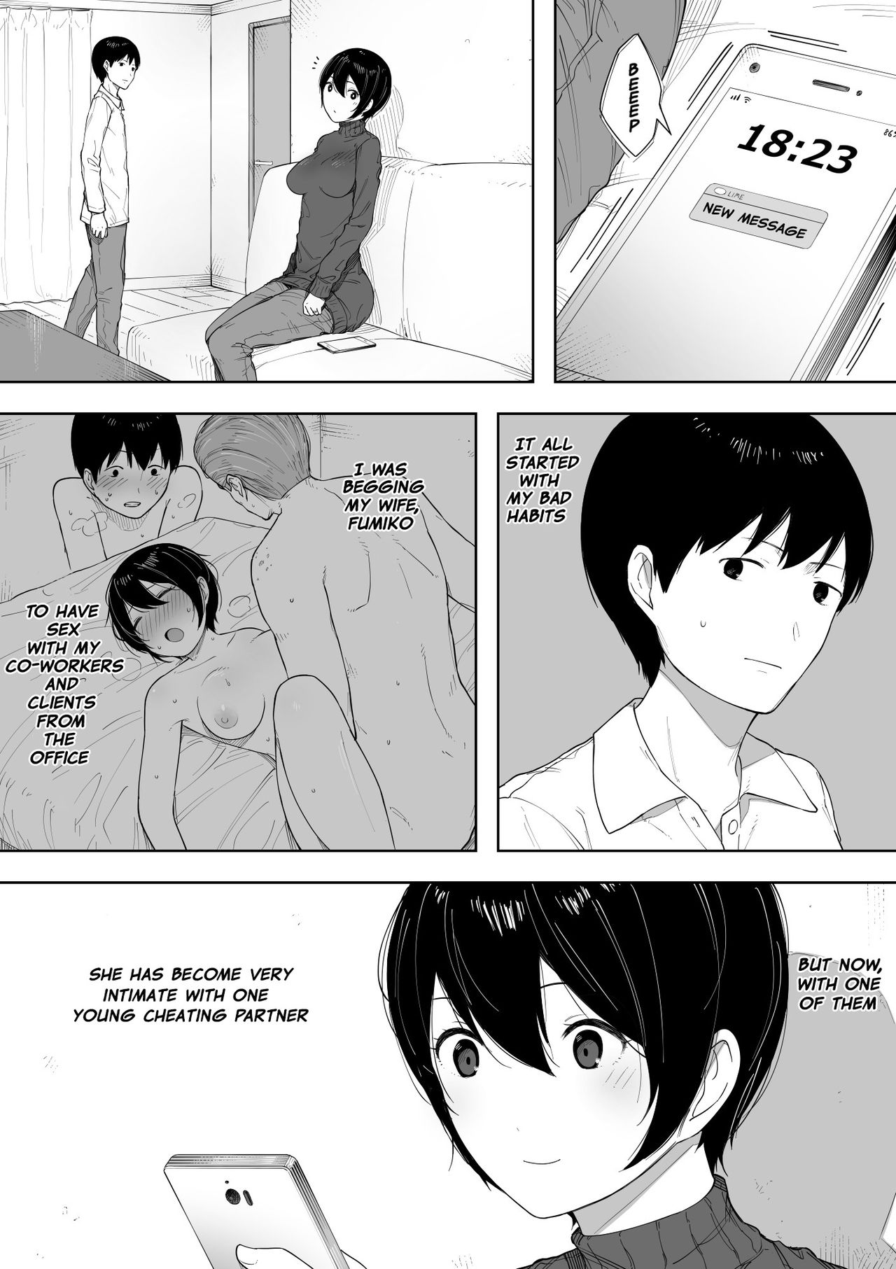 Aisai, Doui no Ue, Netorare 3 ~Ogawa-ke no Baai~  | Beloved Wife - Netorare After Consent 3 ~ Ogawa family case page 2 full