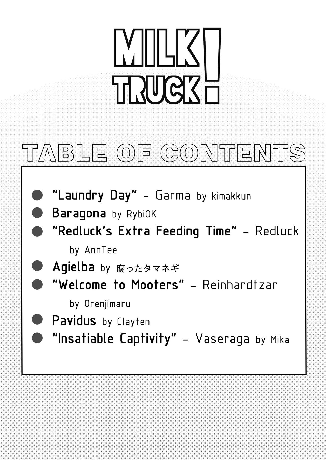 Milk Truck! - Unofficial Granblue Fantasy Draph Anthology page 4 full