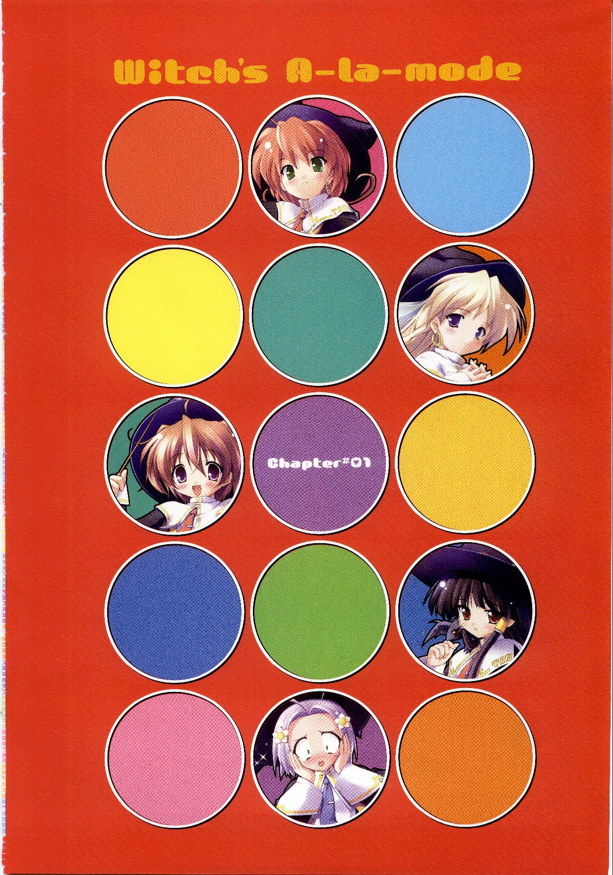 Majokko A La Mode artbook page 5 full