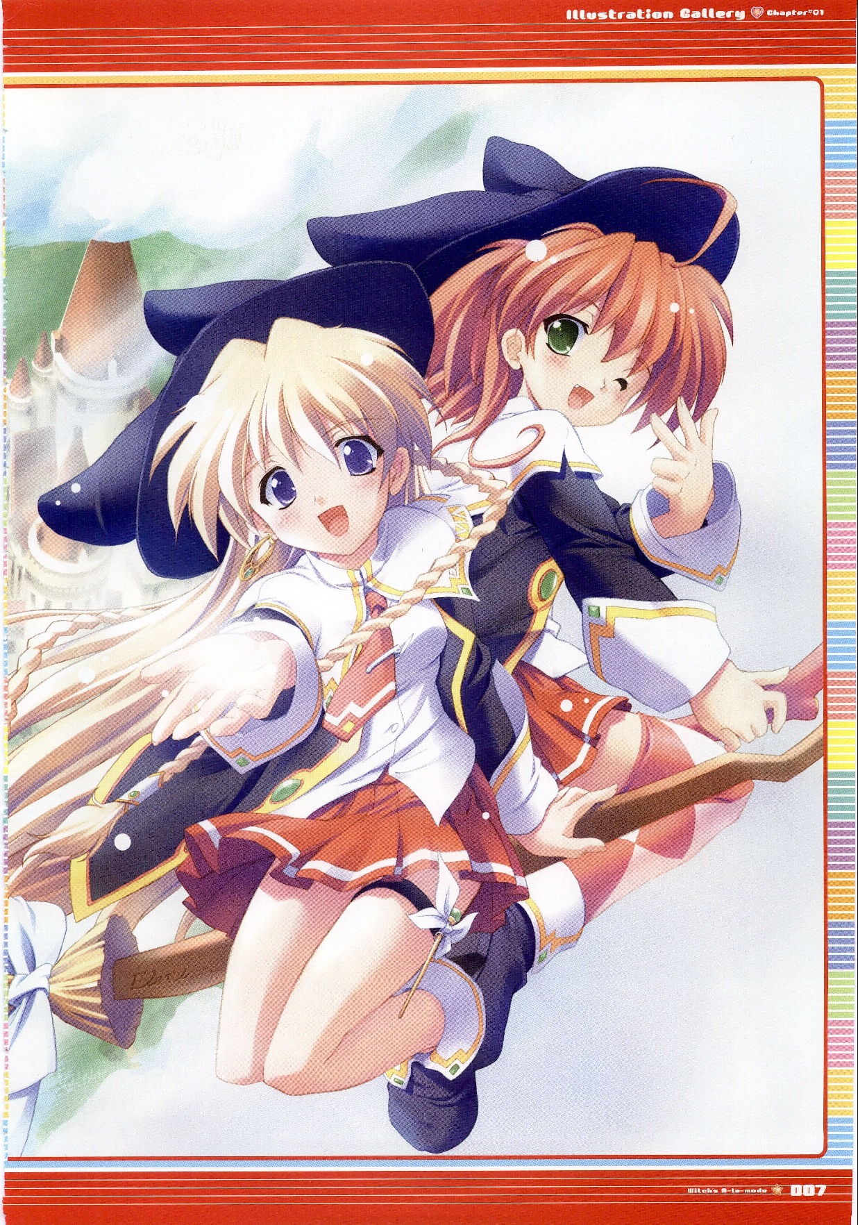 Majokko A La Mode artbook page 7 full