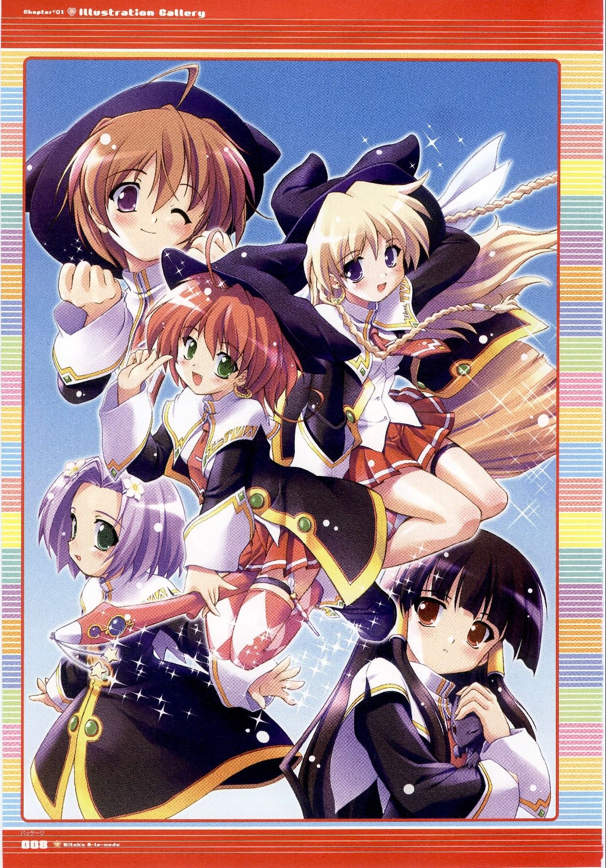 Majokko A La Mode artbook page 8 full