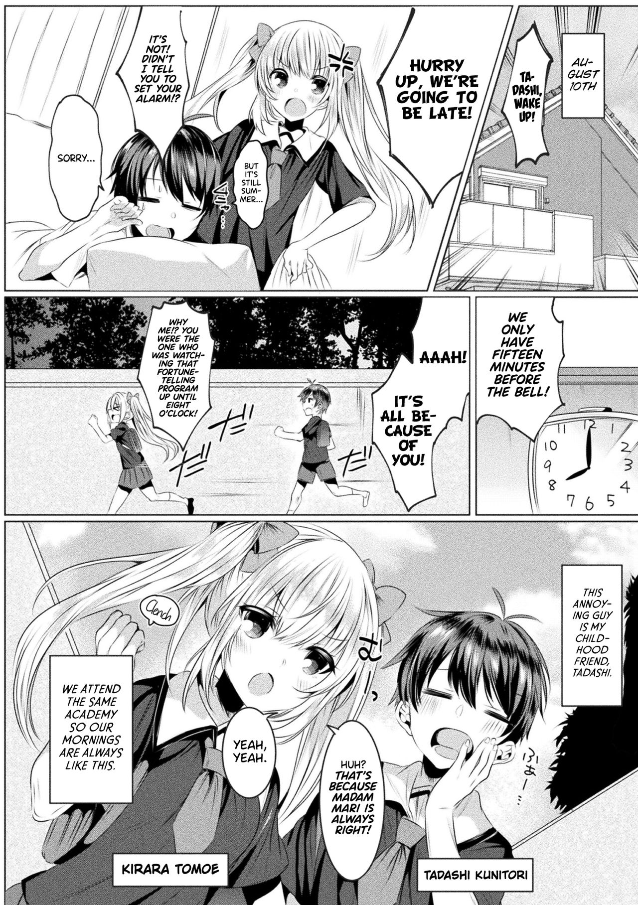 Kirara Kirara NTR Mahou Shoujo wa Kawatteiku.. THE COMIC Ch. 1 | Kirara Kirara NTR: The Magical Girl is Transforming... Ch. 1 page 2 full