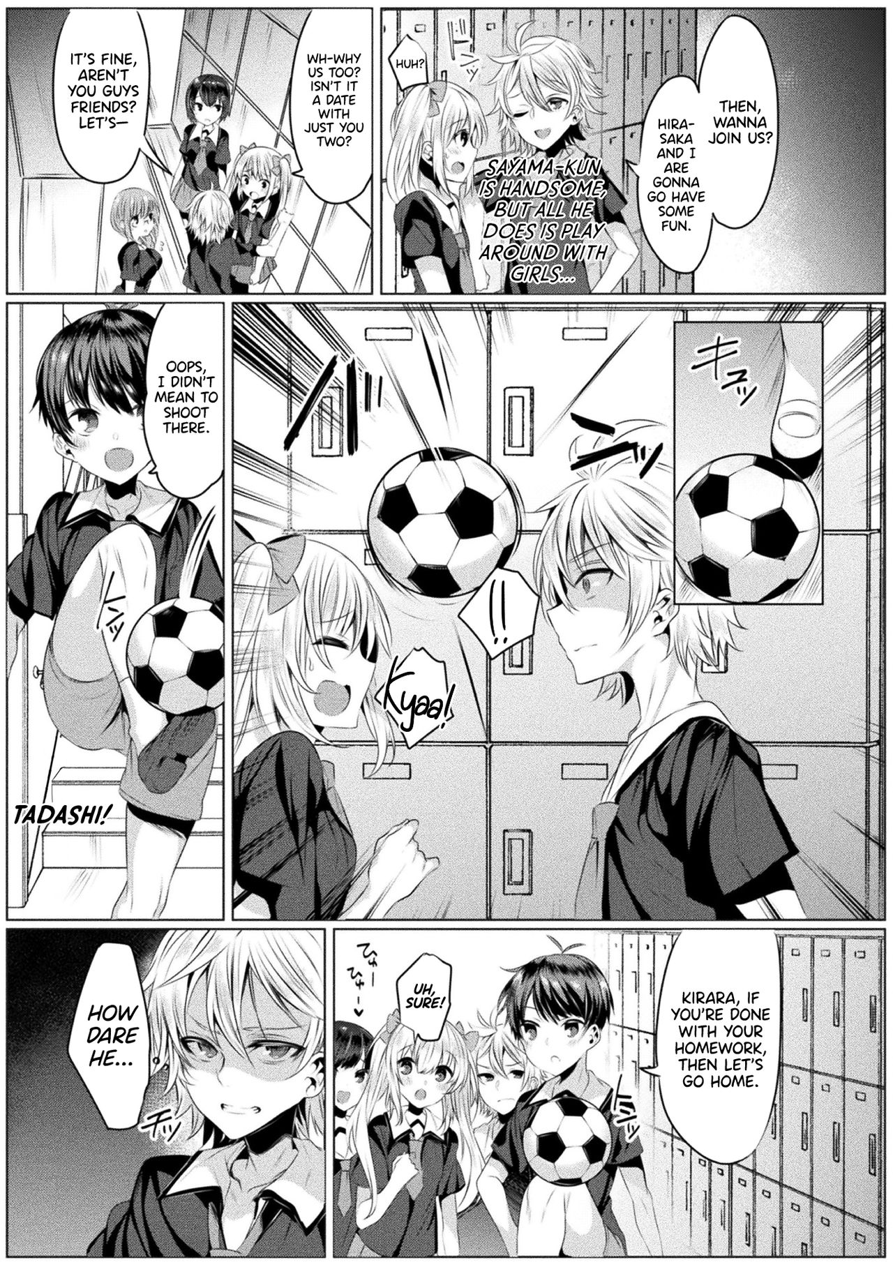 Kirara Kirara NTR Mahou Shoujo wa Kawatteiku.. THE COMIC Ch. 1 | Kirara Kirara NTR: The Magical Girl is Transforming... Ch. 1 page 5 full