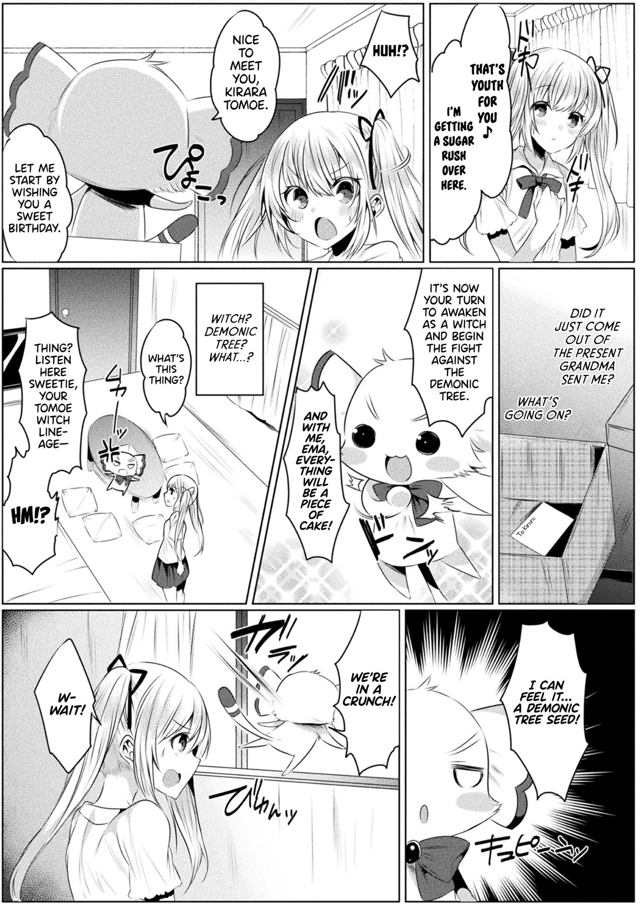 Kirara Kirara NTR Mahou Shoujo wa Kawatteiku.. THE COMIC Ch. 1 | Kirara Kirara NTR: The Magical Girl is Transforming... Ch. 1 page 7 full