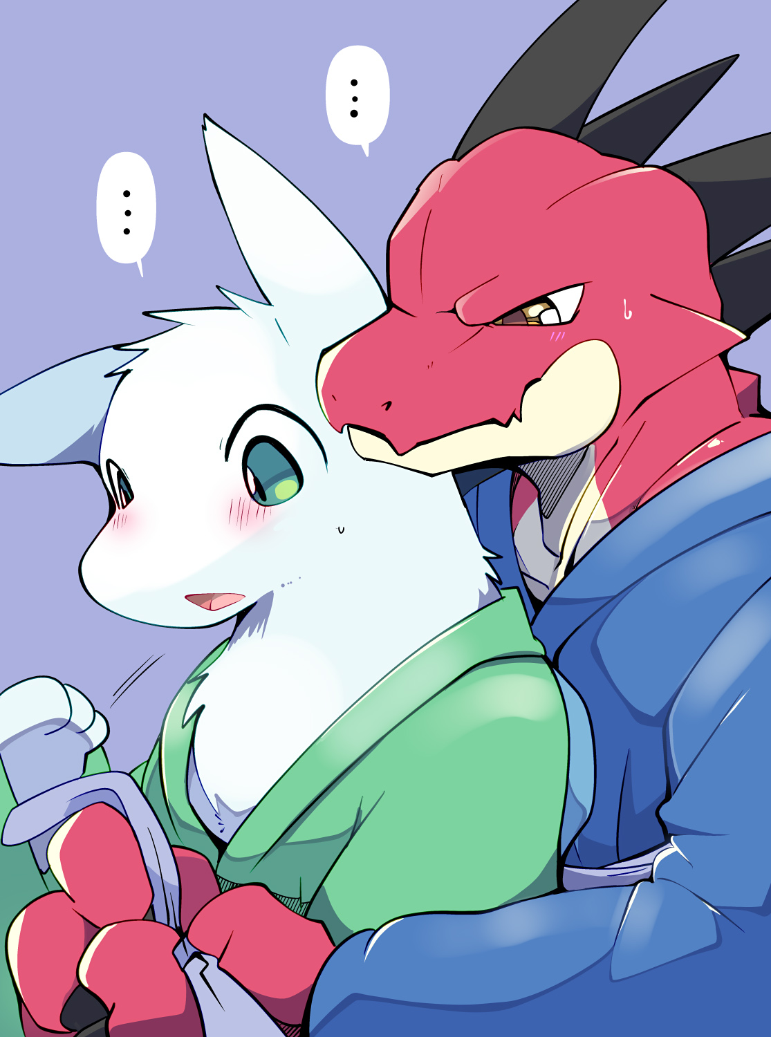 温泉旅行之雷德哈克篇 | レッドとハクの部屋+浴衣が着れないハク page 7 full