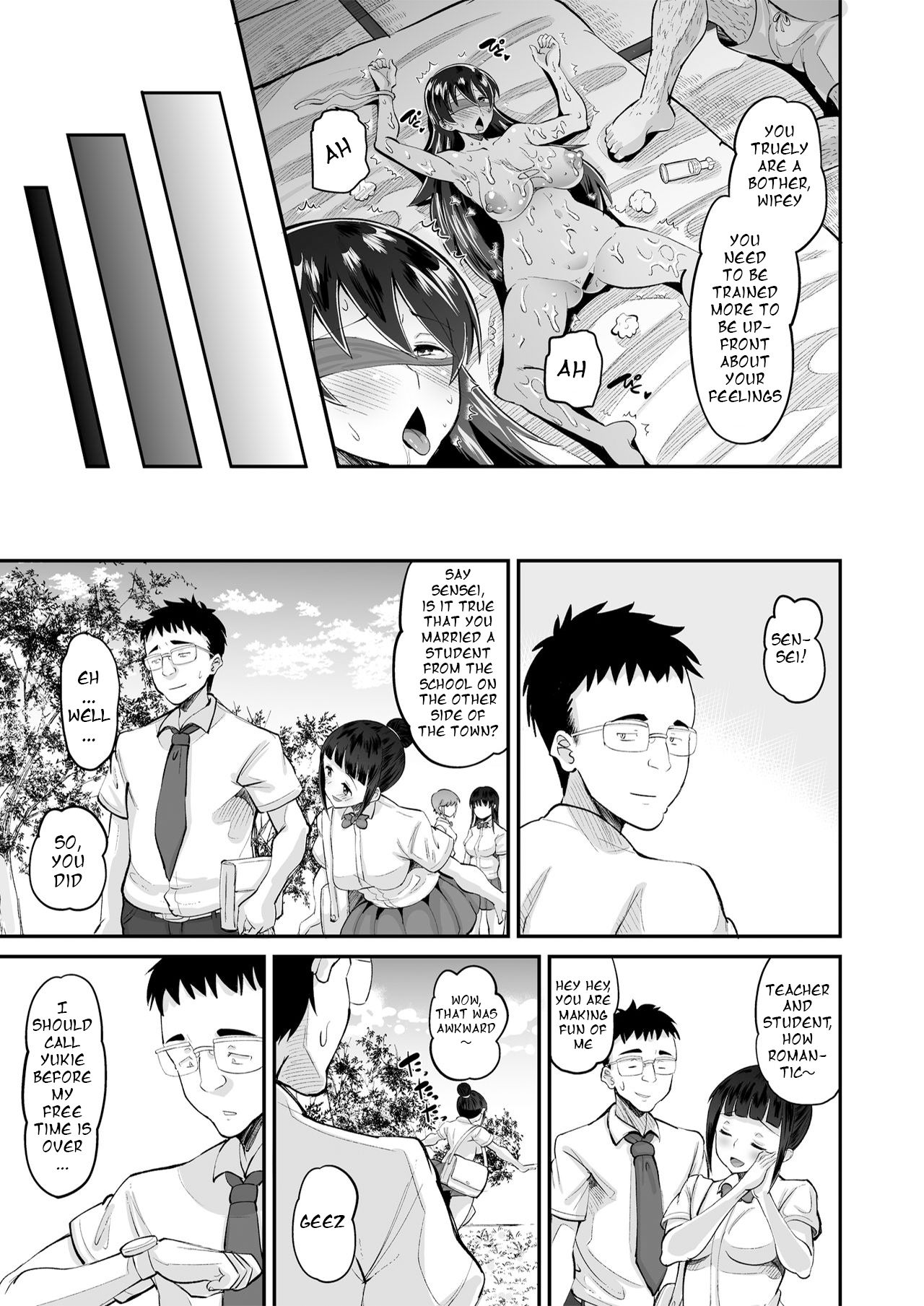 Biyaku Tsuma wa Gifu Senyou OnaPet 2 | The aphrodisiac wife that is her father-in-law's exclusive jerk off material 2 page 7 full