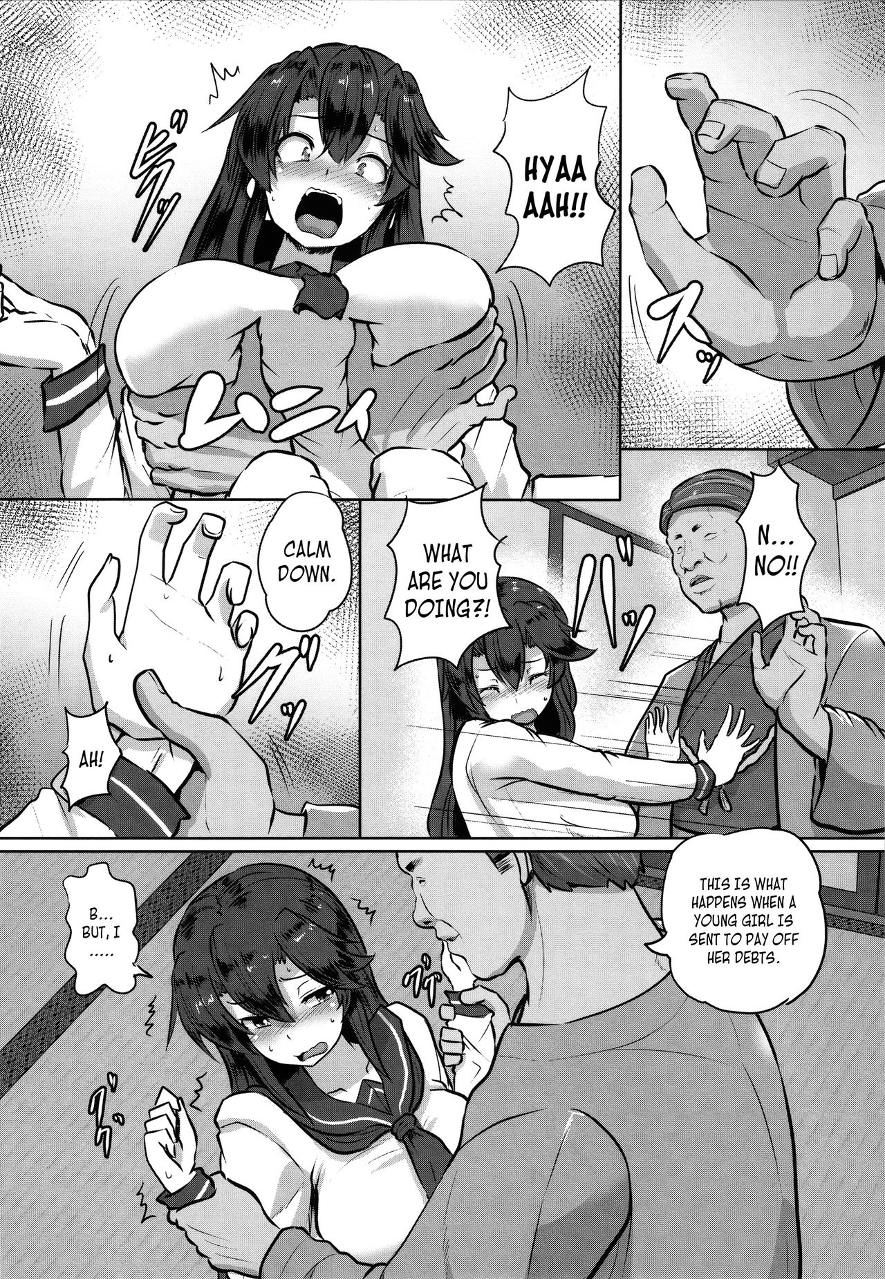 Shakkin JK Kansai Roku ~Zenpen~ | A Record of a High School Girl Settling Her Debts With Rape - Part 1   =CBS= page 5 full