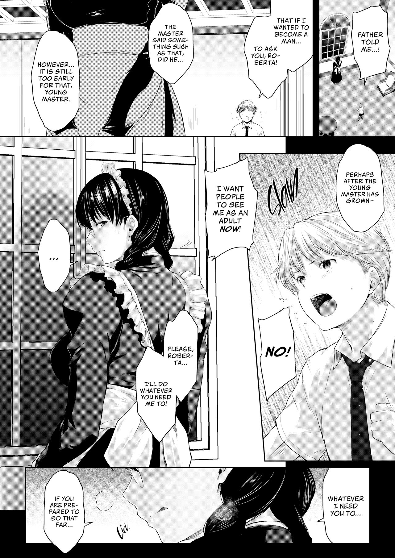 Maid no Tsutome | The Duties of the Bloodhound Maid page 4 full