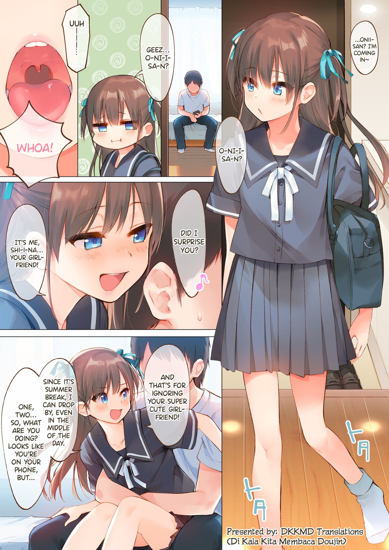 Shiina to Ippai Natsuyasumi ~Amakute Torotoro na, Tanetsuke Ecchi~ page 3 full