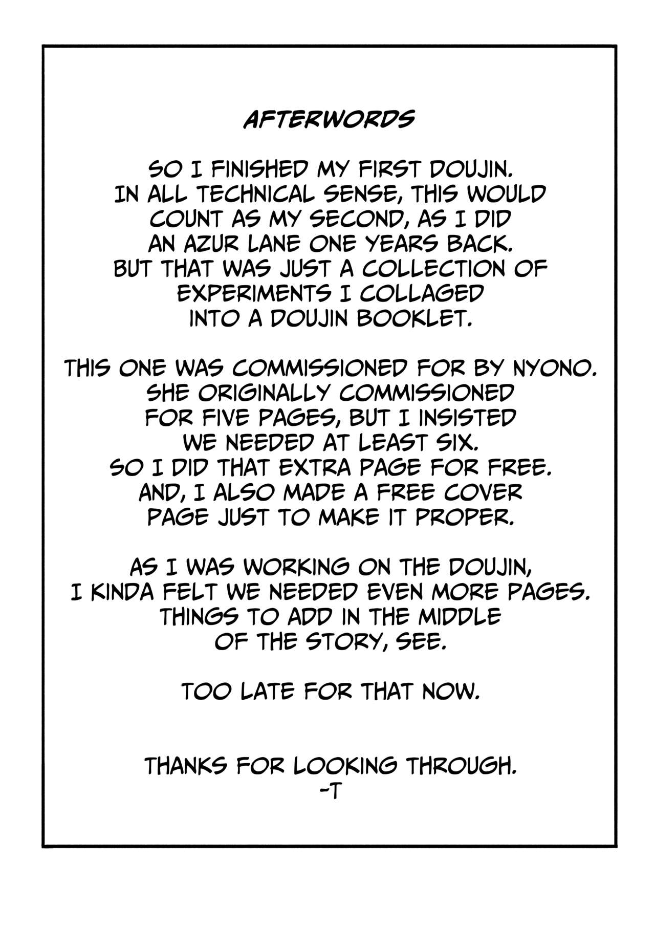 One More Round - Nyono Doujin page 8 full