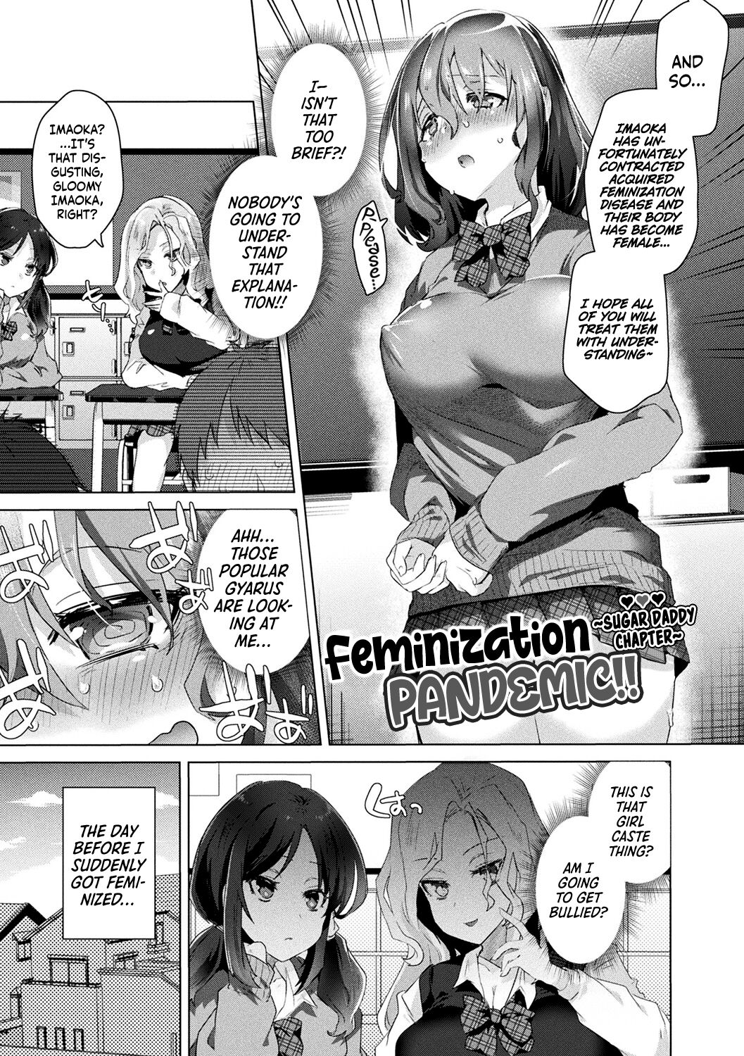 Feminization Pandemic!! ~Sugar Daddy Chapter~ page 1 full