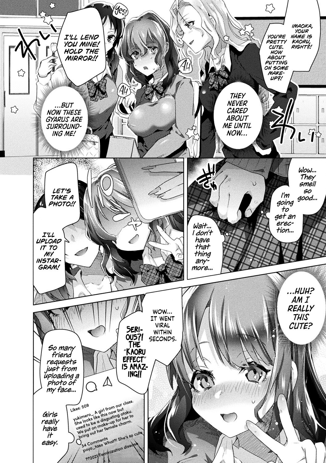Feminization Pandemic!! ~Sugar Daddy Chapter~ page 4 full