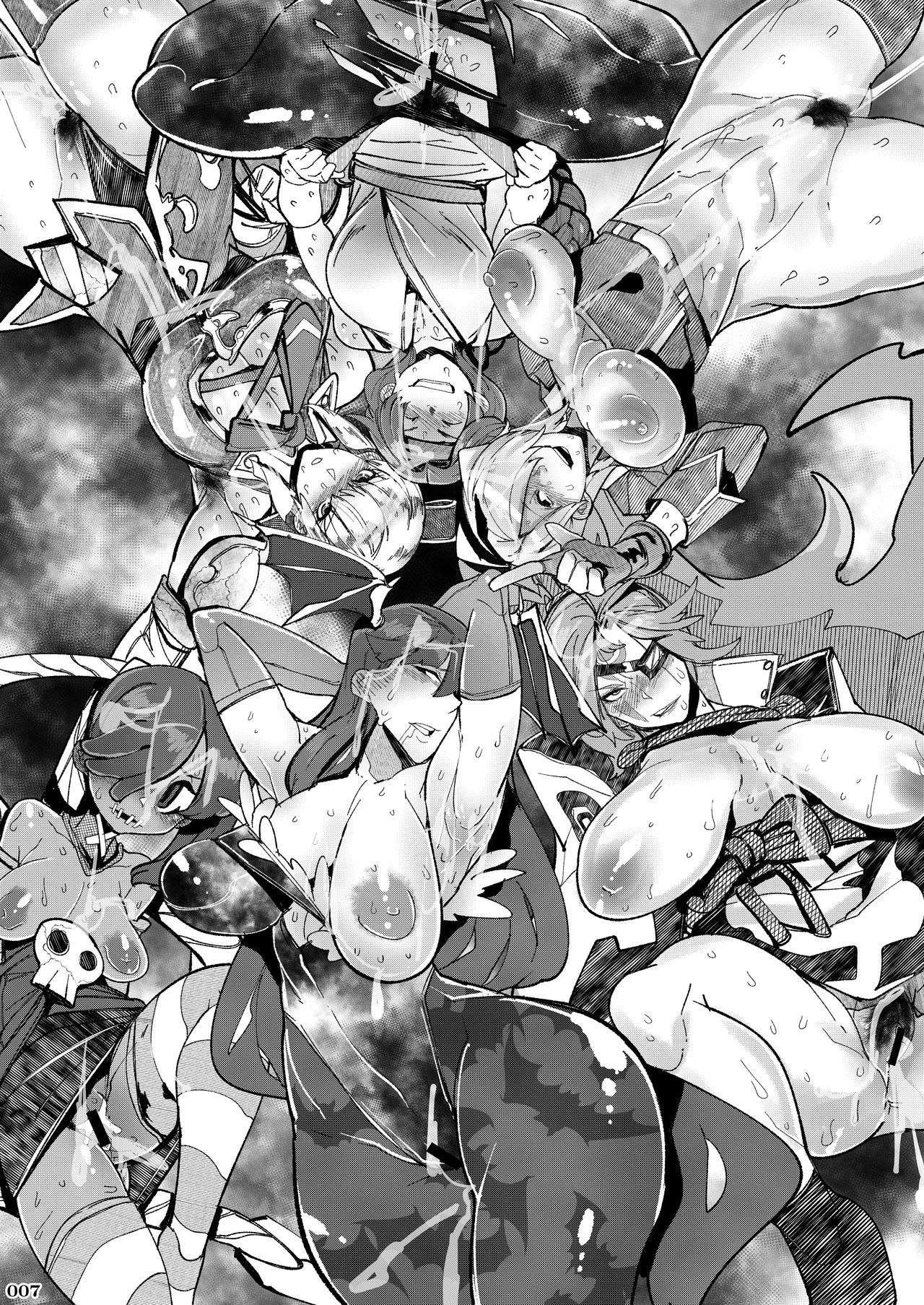 HEYSEY VS FIGHTING GAME GANGBANG PLAYBACK. page 8 full