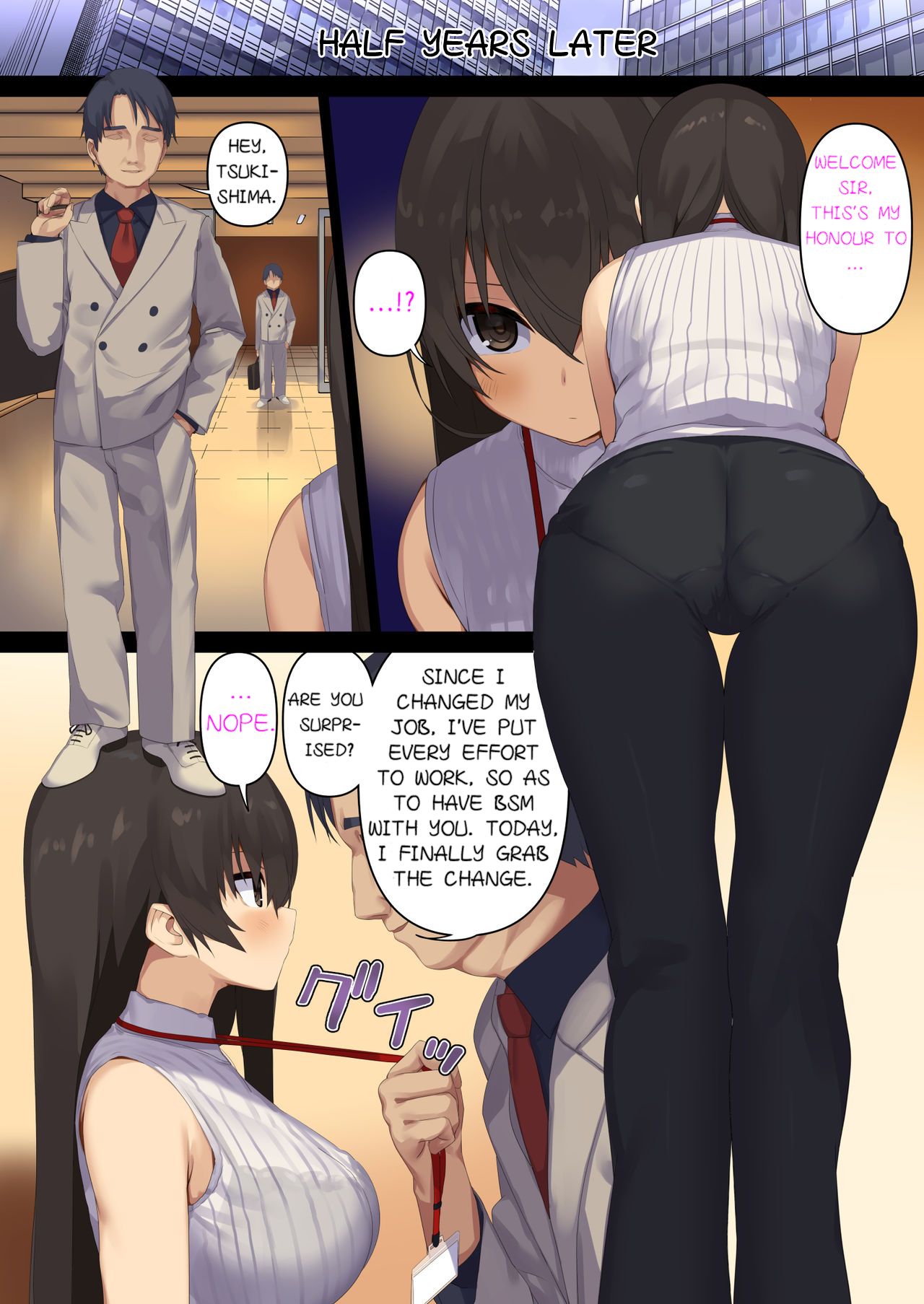 Business Sex Manner Fukushuu no Joushi Hen page 9 full