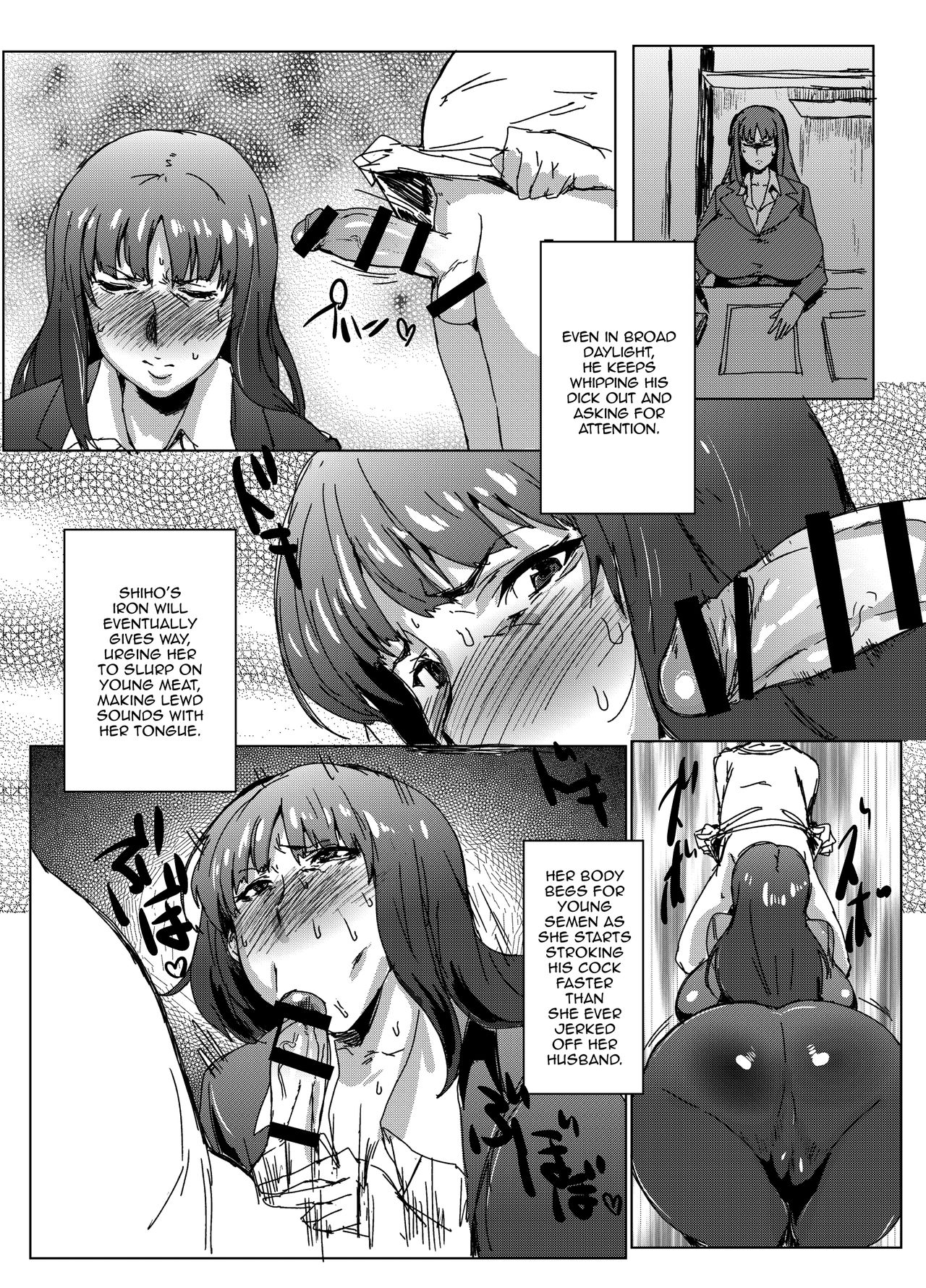 Nishizumi-ryuu Iemoto to Shota Chinpo | The Head Of The Nishizumi House And A Shota's Cock page 4 full