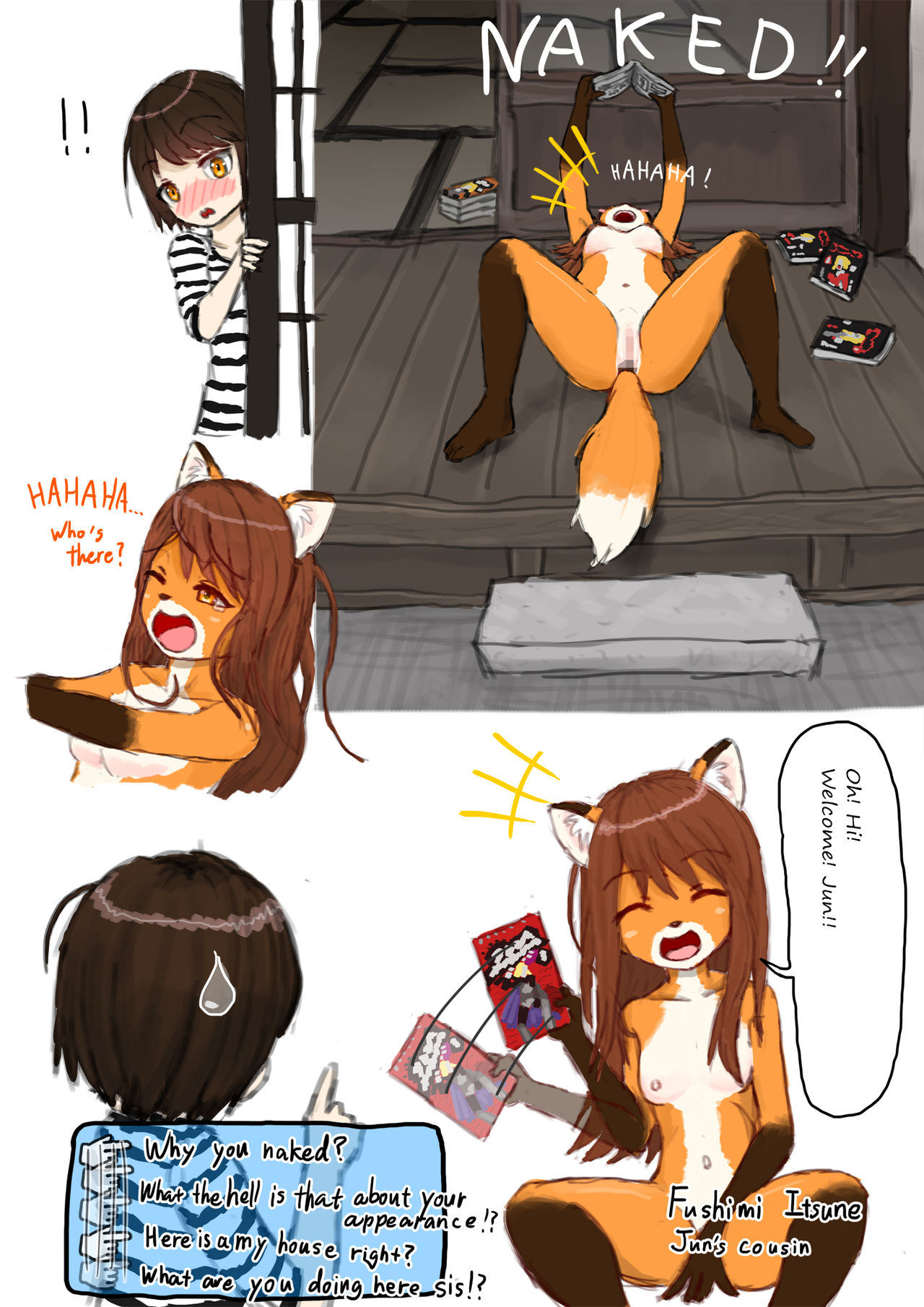 Moved to a country side, became a salacious raccoon. page 9 full