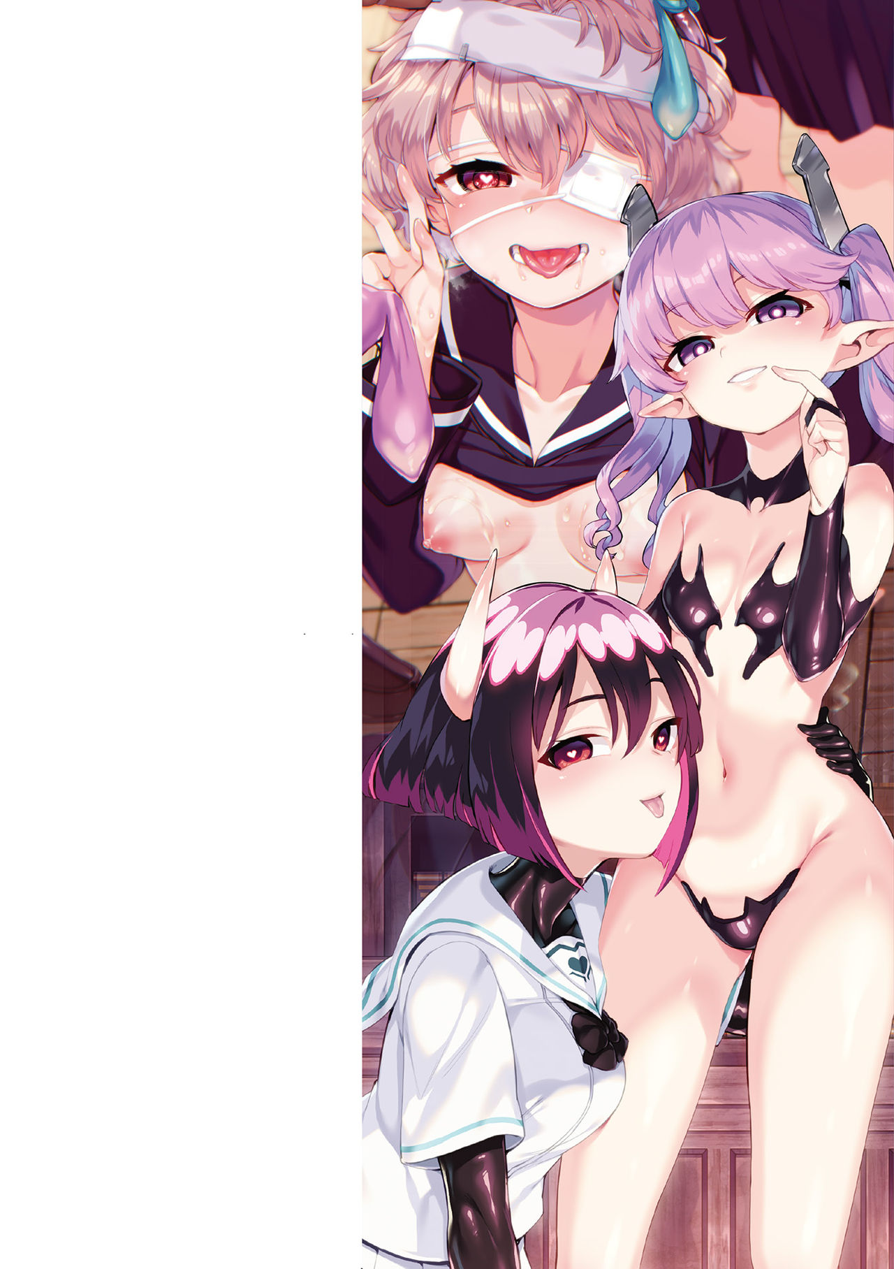 Succubus-chan to Jaaku na Futanari Motokano Gundan page 2 full