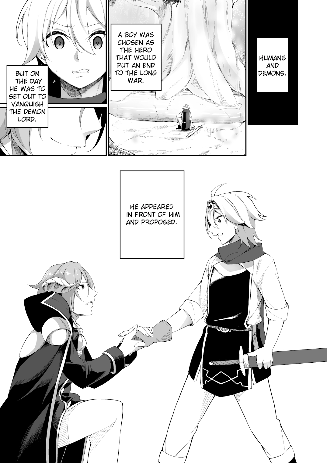 Fukushuu ni Moeru Yuusha-sama, TS shite Buji Maou-sama no Oyome-san ni Naru. | A Hero Burning with a Desire for Revenge Changes Sex and Quietly Becomes The Demon Lord's Bride page 3 full