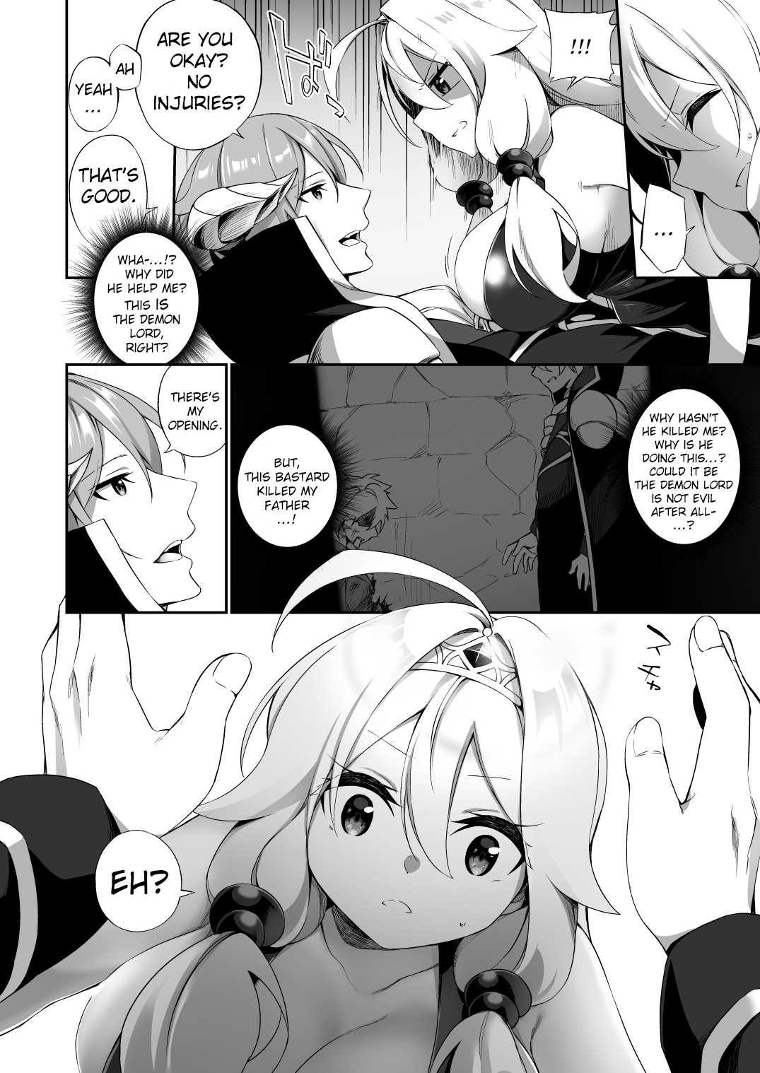 Fukushuu ni Moeru Yuusha-sama, TS shite Buji Maou-sama no Oyome-san ni Naru. | A Hero Burning with a Desire for Revenge Changes Sex and Quietly Becomes The Demon Lord's Bride page 8 full