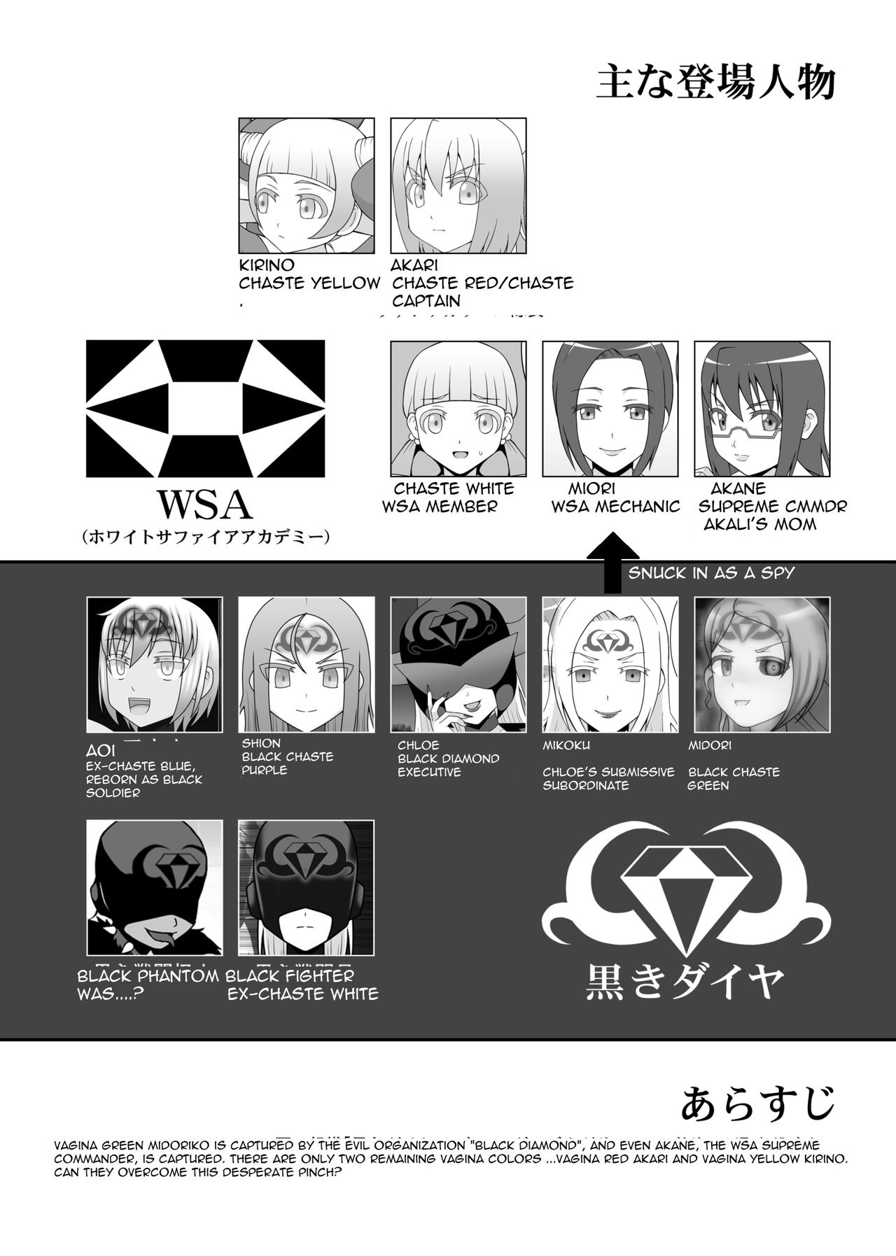 Teisou Sentai Virginal Colors Dai-Go-wa page 1 full