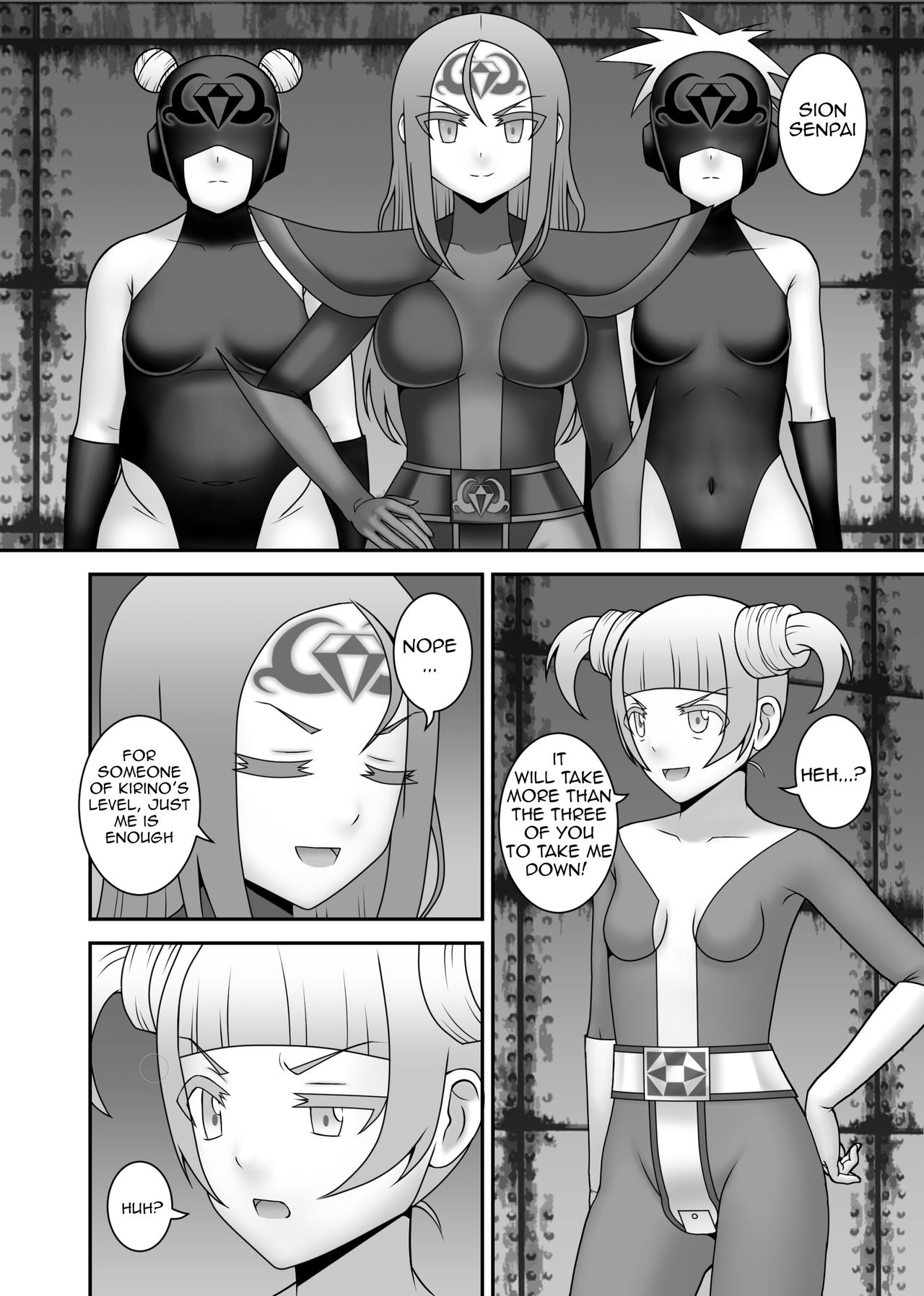 Teisou Sentai Virginal Colors Dai-Go-wa page 9 full